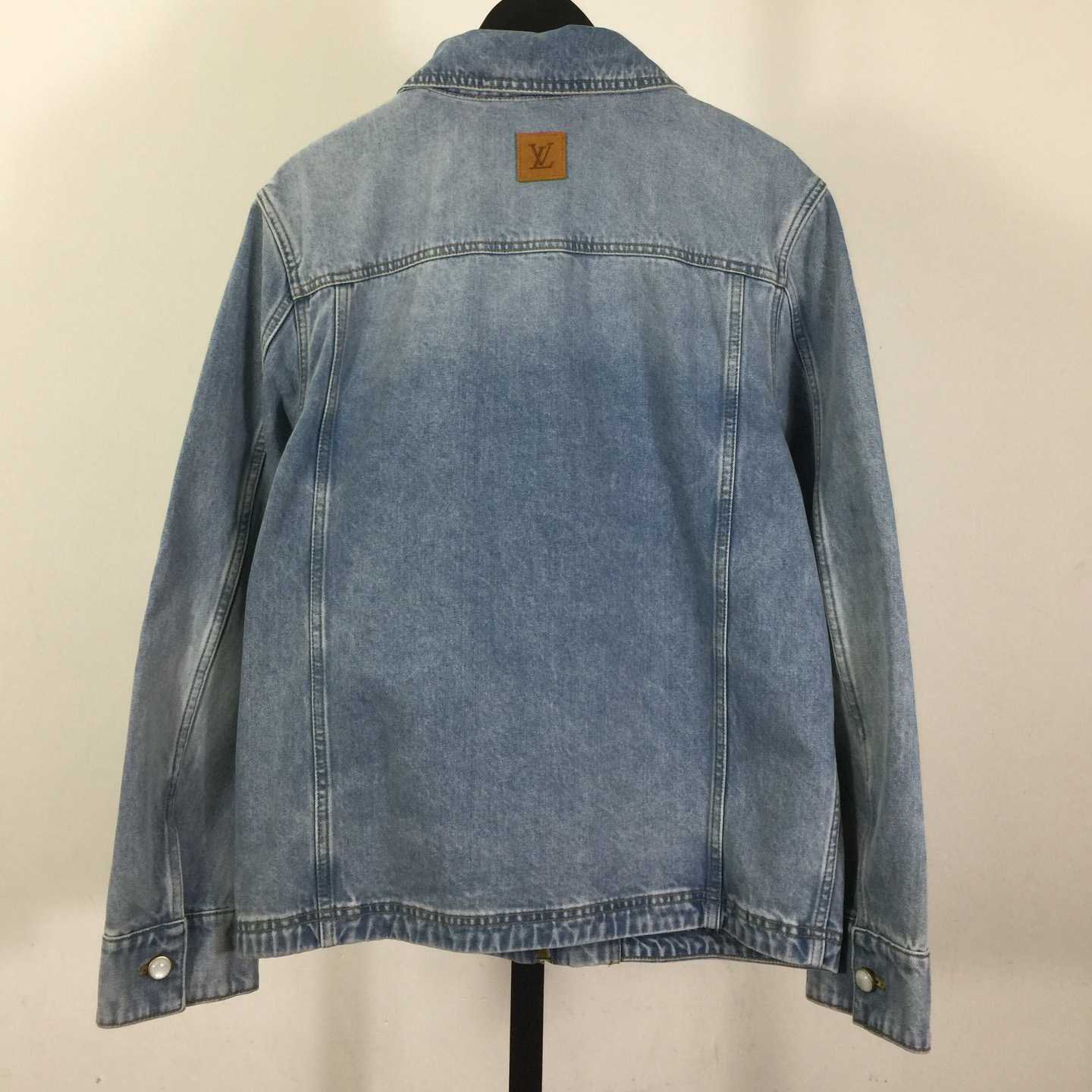 Louis Vuitton Workwear LV Denim Jacket 1AGTF7 - DopestKickz