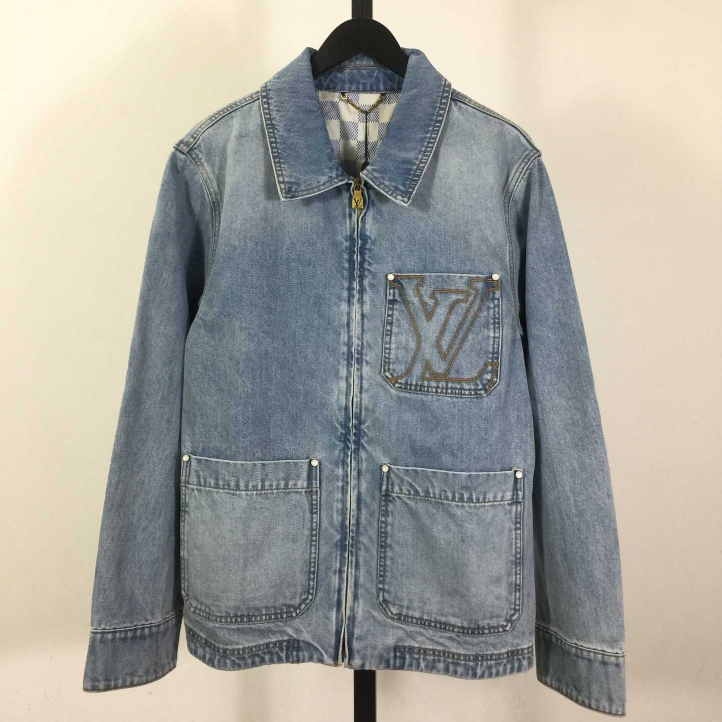 Louis Vuitton Workwear LV Denim Jacket 1AGTF7 - DopestKickz