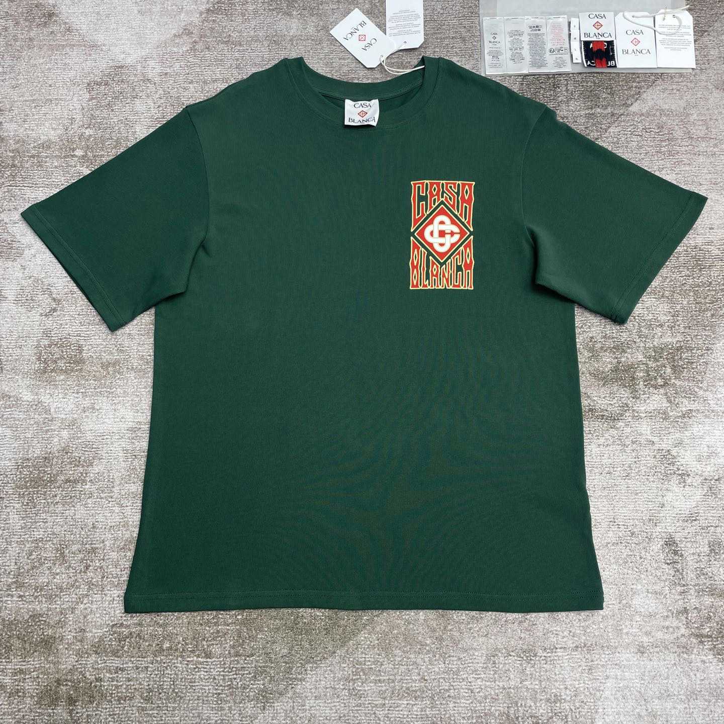 Casablanca Logo-print T-shirt   C974 - DopestKickz