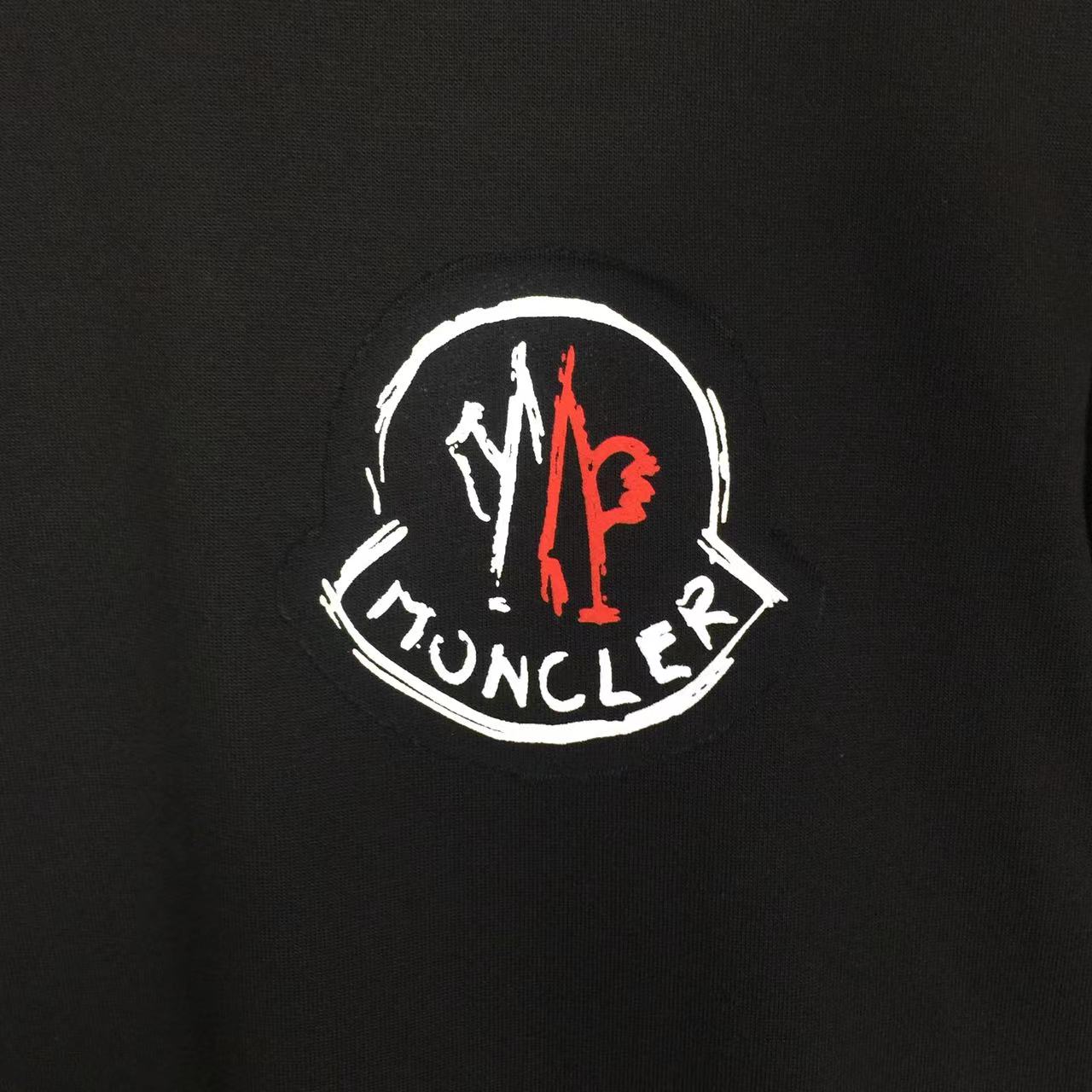 Moncler Logo Cotton T-shirt - DopestKickz