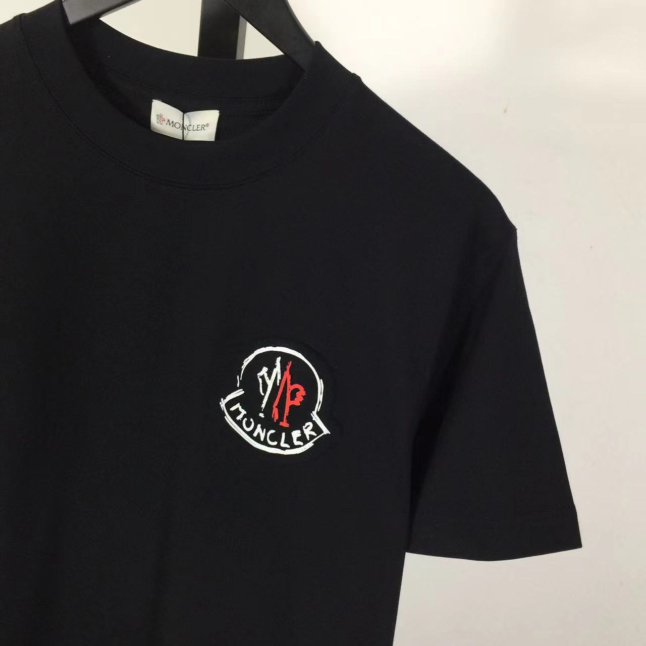 Moncler Logo Cotton T-shirt - DopestKickz