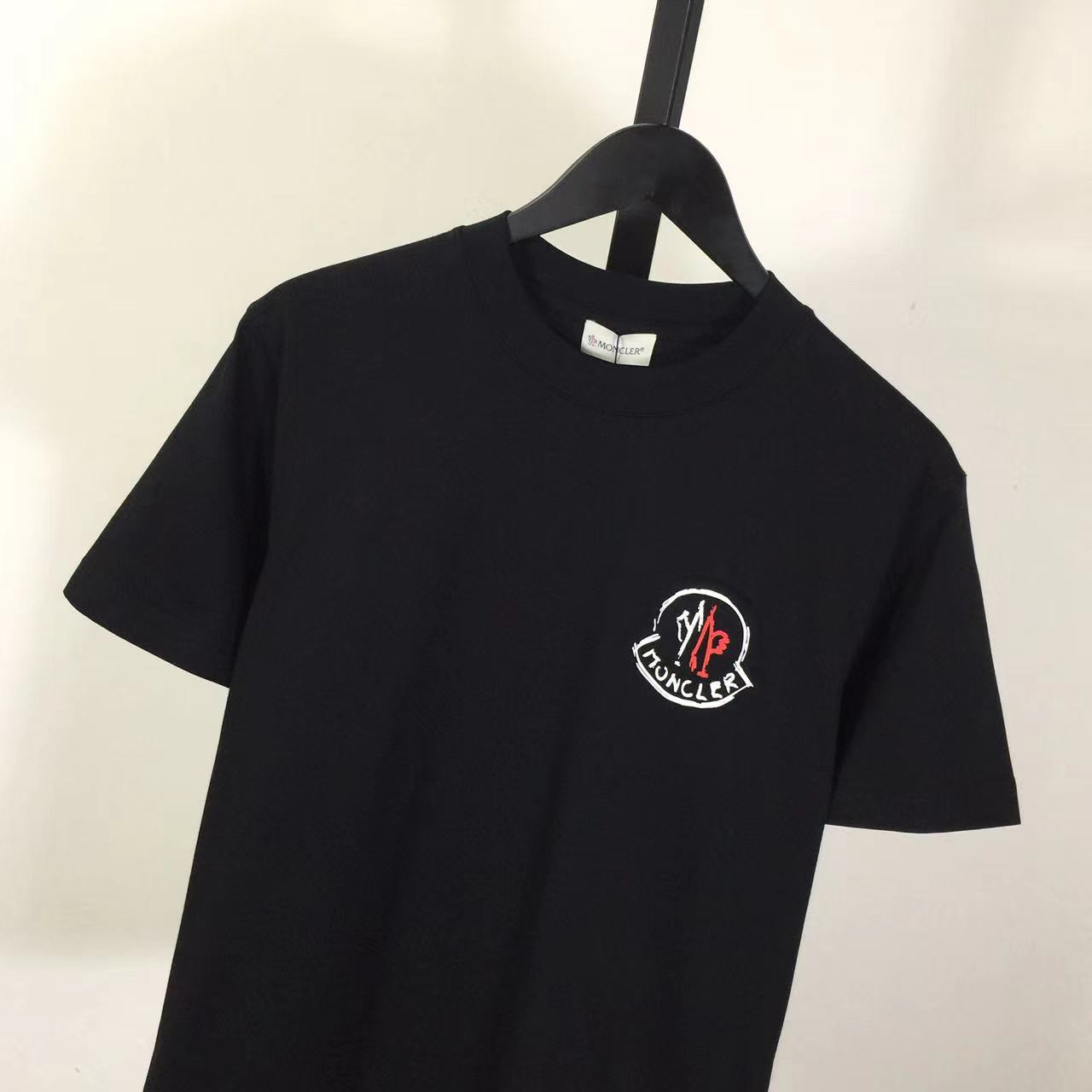 Moncler Logo Cotton T-shirt - DopestKickz