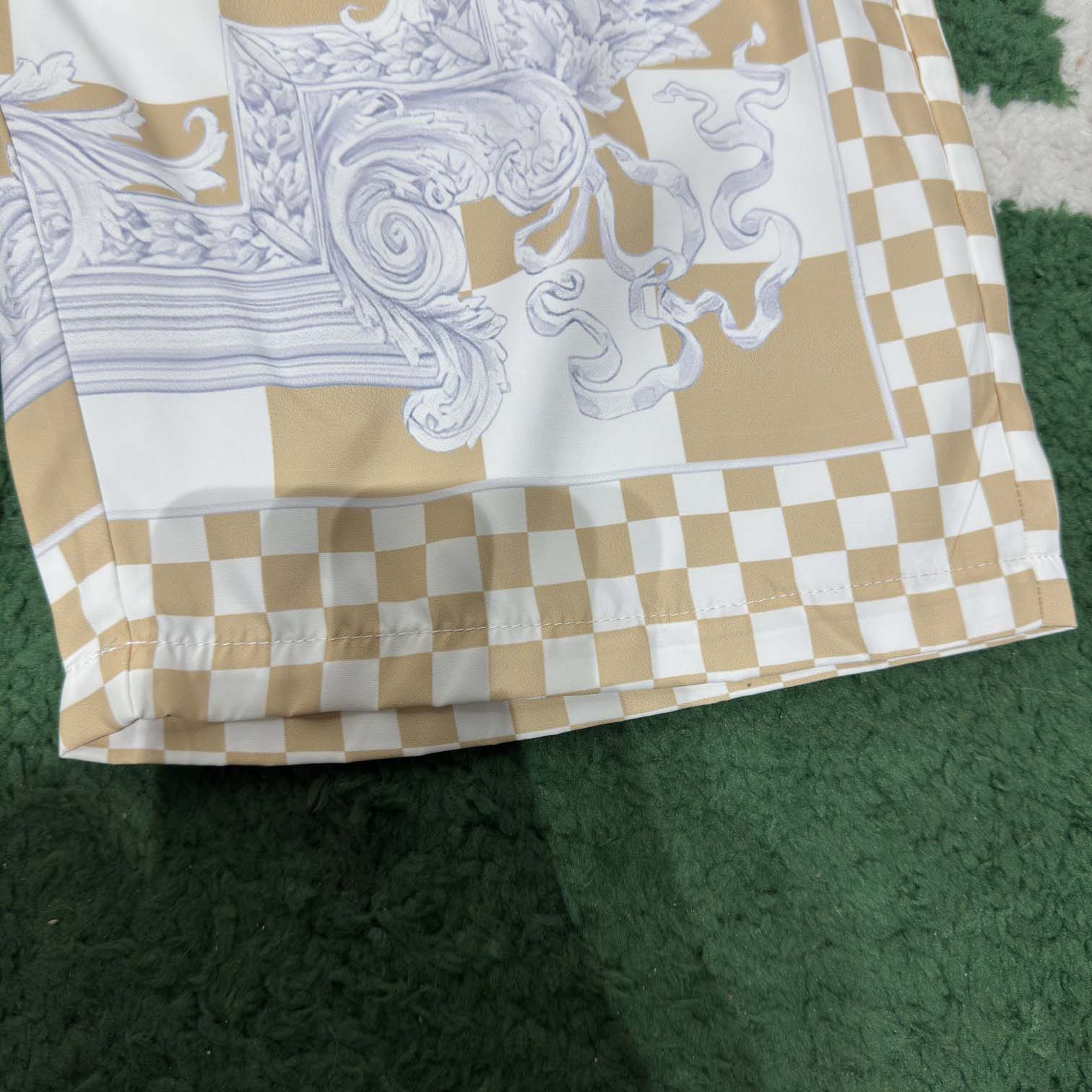 Versace Silk Shorts - DopestKickz