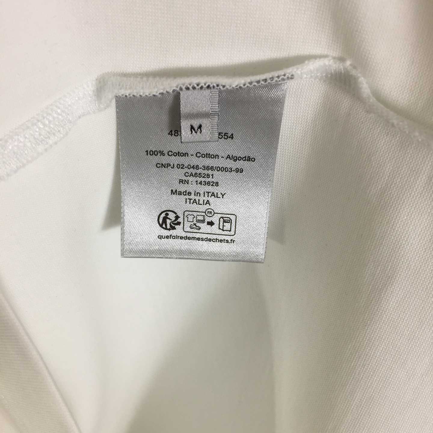 Dior Logo Cotton T-Shirt  - DopestKickz