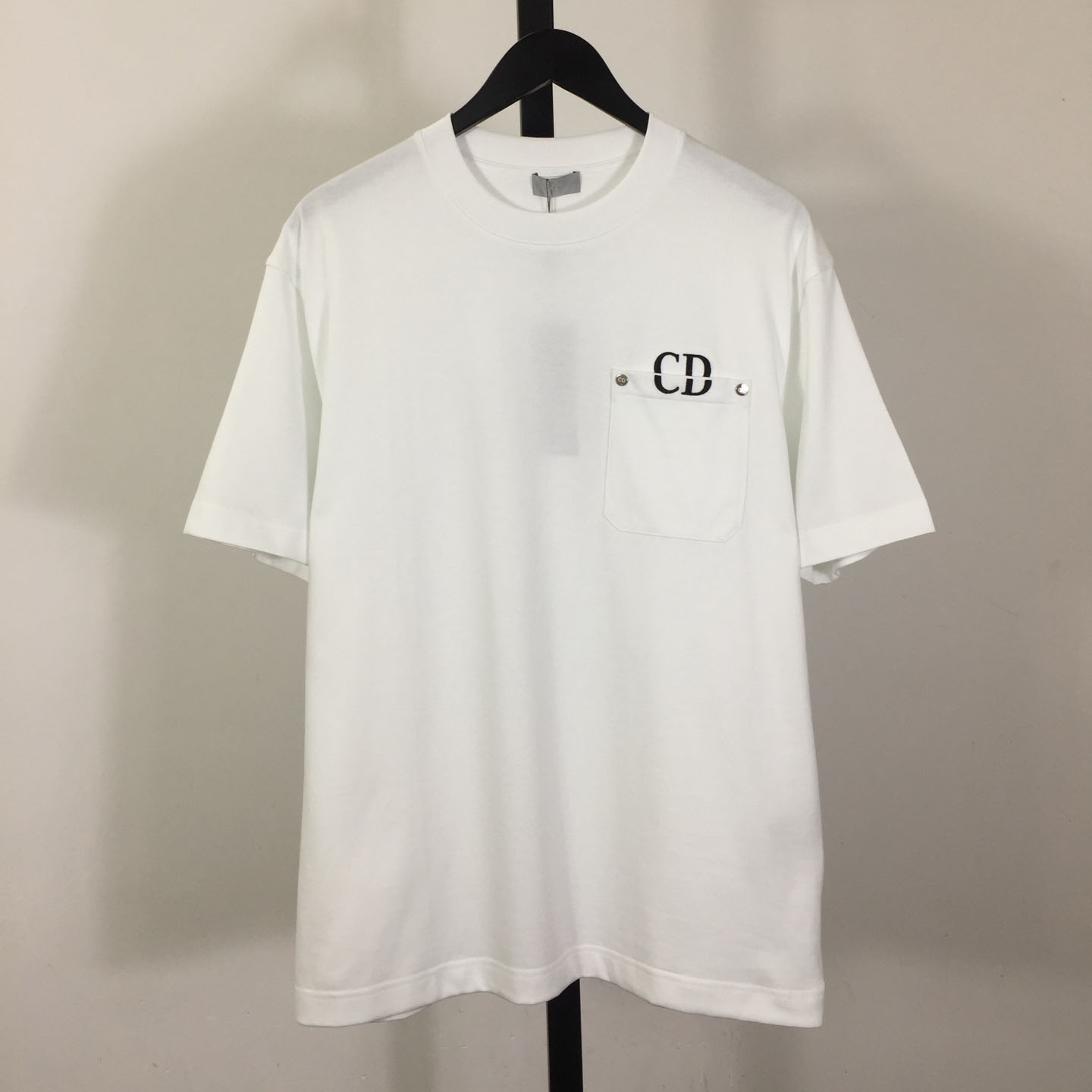 Dior Logo Cotton T-Shirt  - DopestKickz