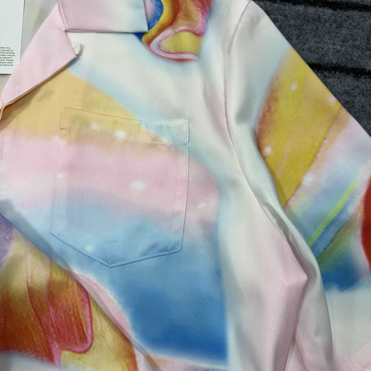 Casablanca Psychedelic Nirvana Swim Shirt - DopestKickz