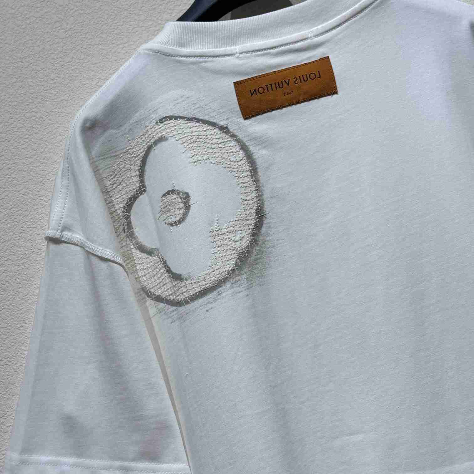 Louis Vuitton Short-Sleeved Cotton Crewneck    - DopestKickz