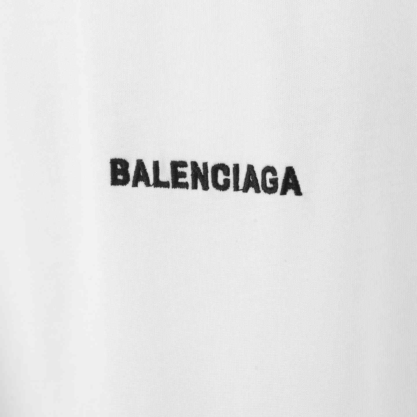 Balenciaga Logo-embroidered T-shirt - DopestKickz