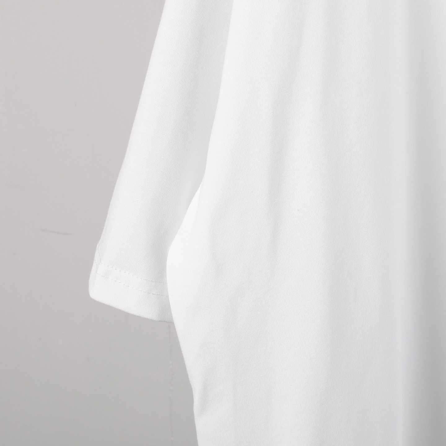 Balenciaga Logo-embroidered T-shirt - DopestKickz