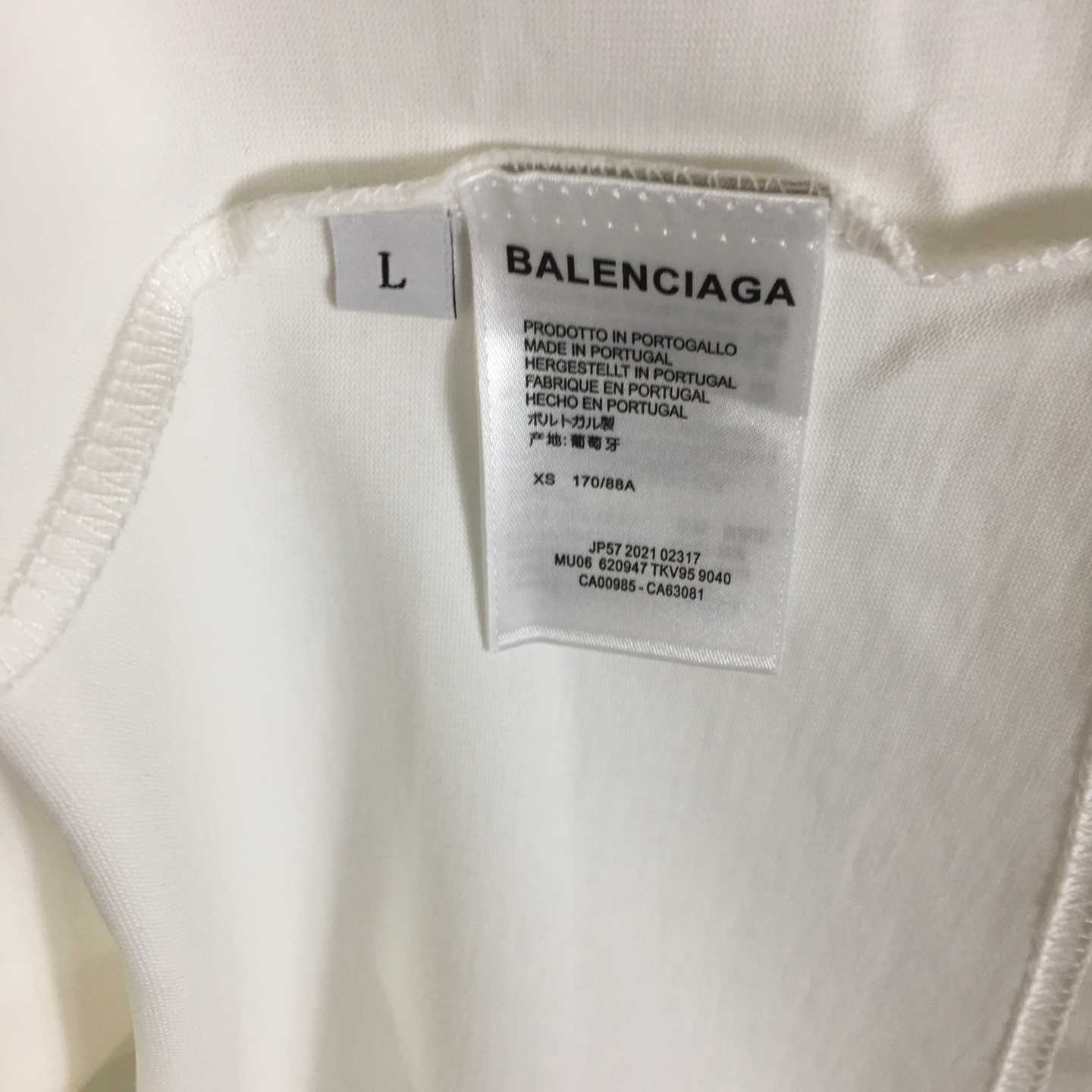 Balenciaga Cotton T-Shirt Medium Fit - DopestKickz