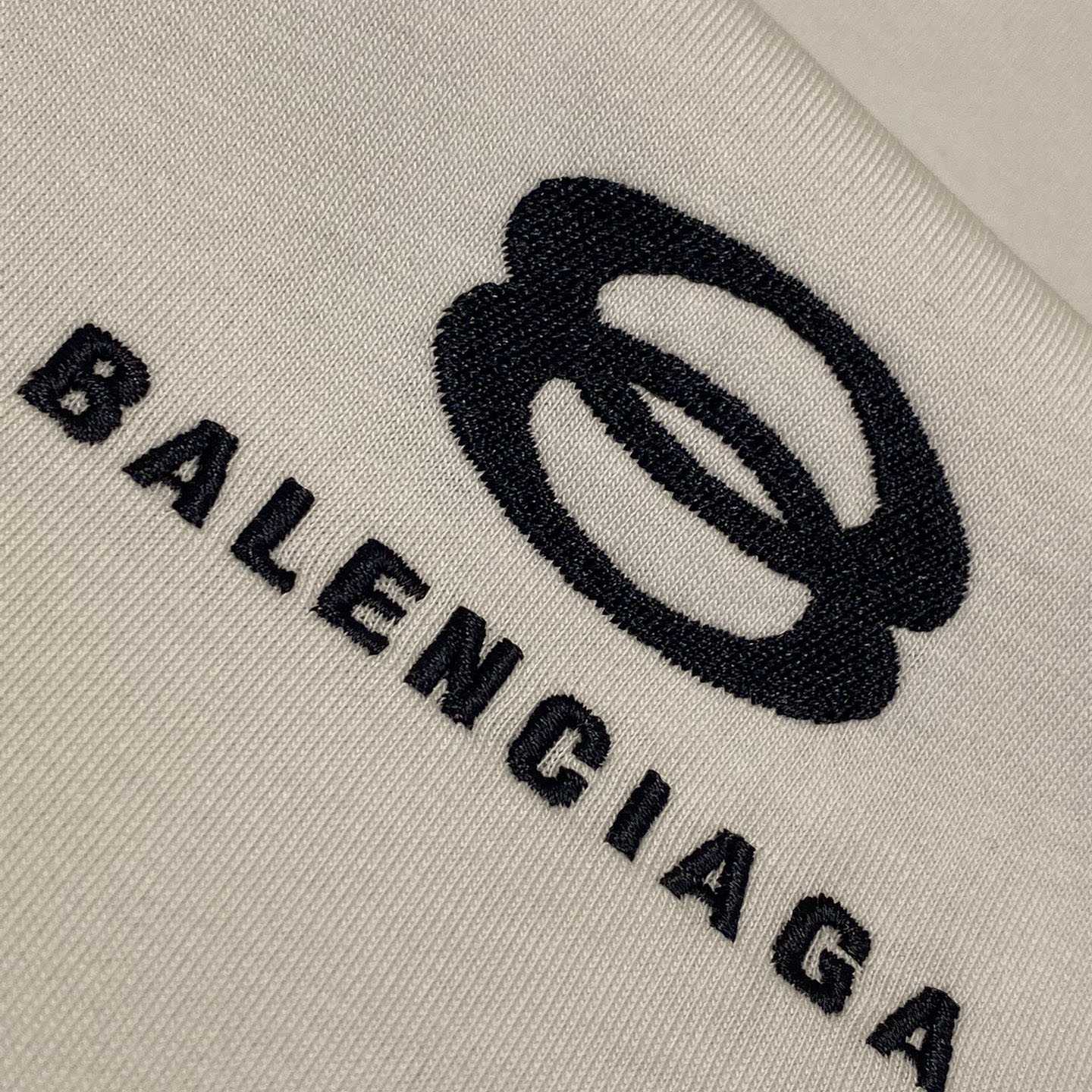 Balenciaga Unity Sports Icon Oversized T-Shirt In Dirty White - DopestKickz