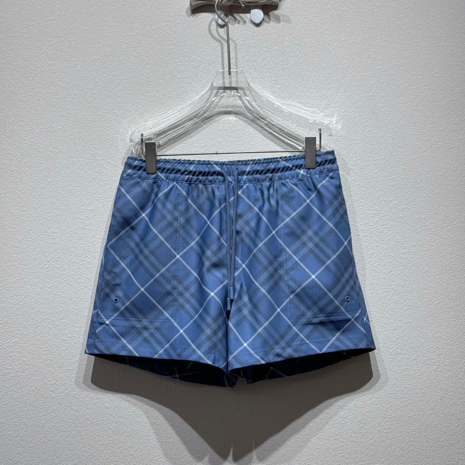 Burberry Check Swim Shorts - DopestKickz