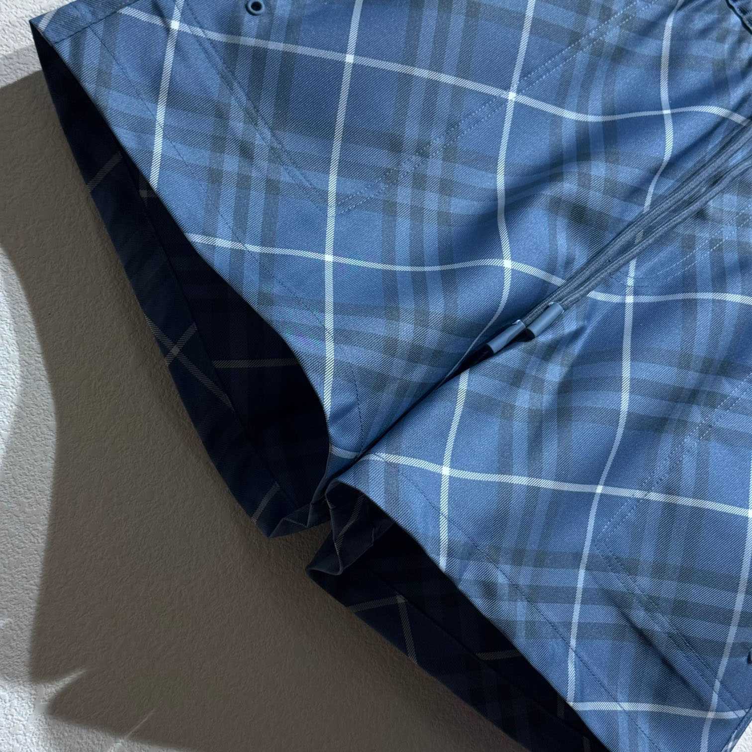 Burberry Check Swim Shorts - DopestKickz