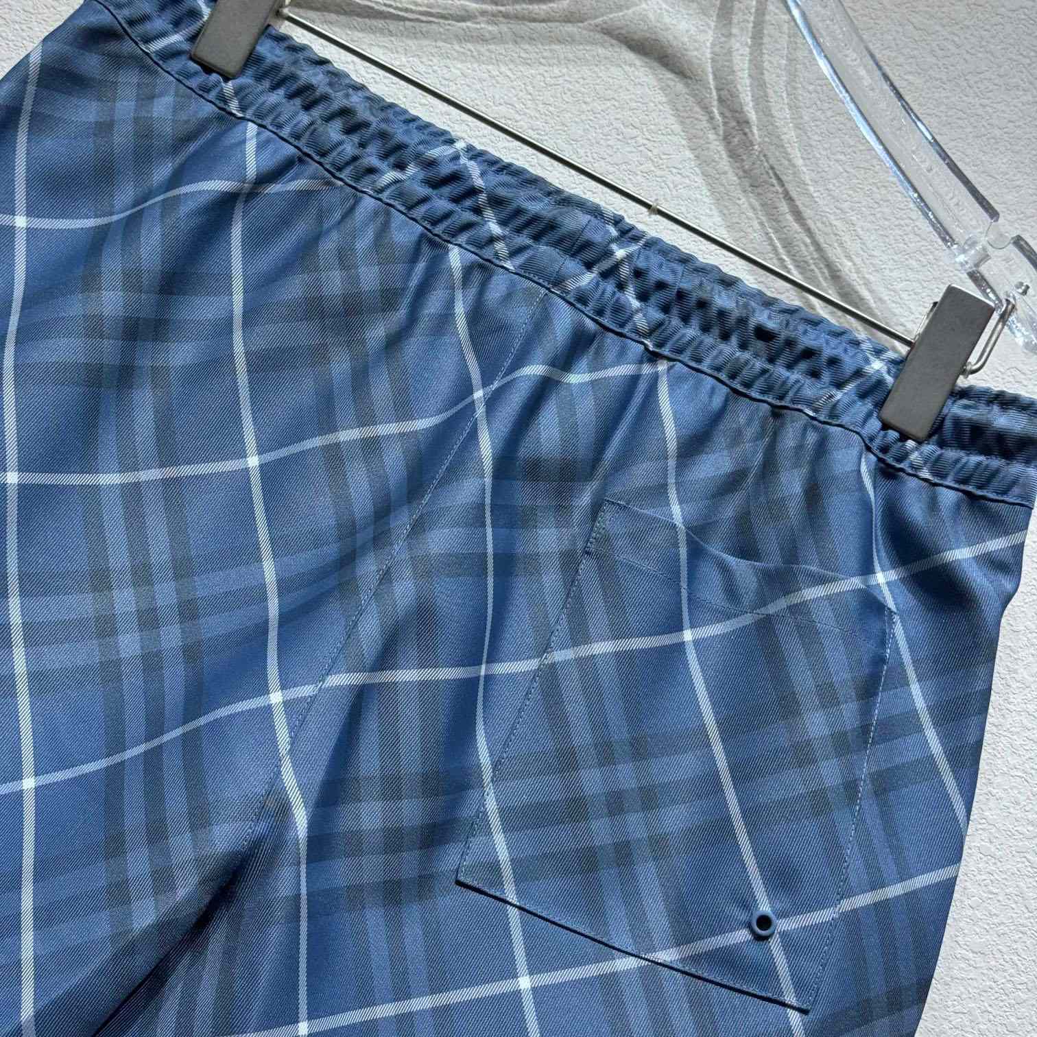 Burberry Check Swim Shorts - DopestKickz