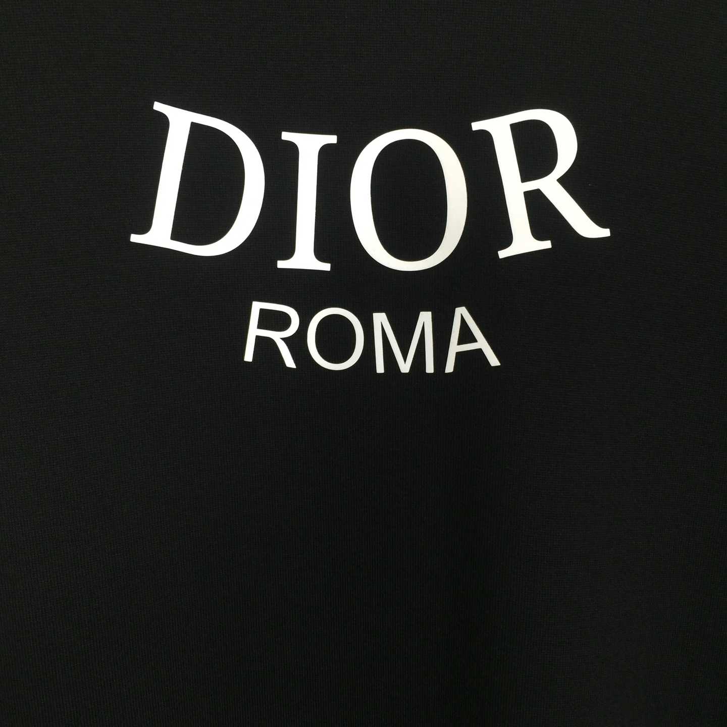 Dior Logo Cotton T-Shirt  - DopestKickz