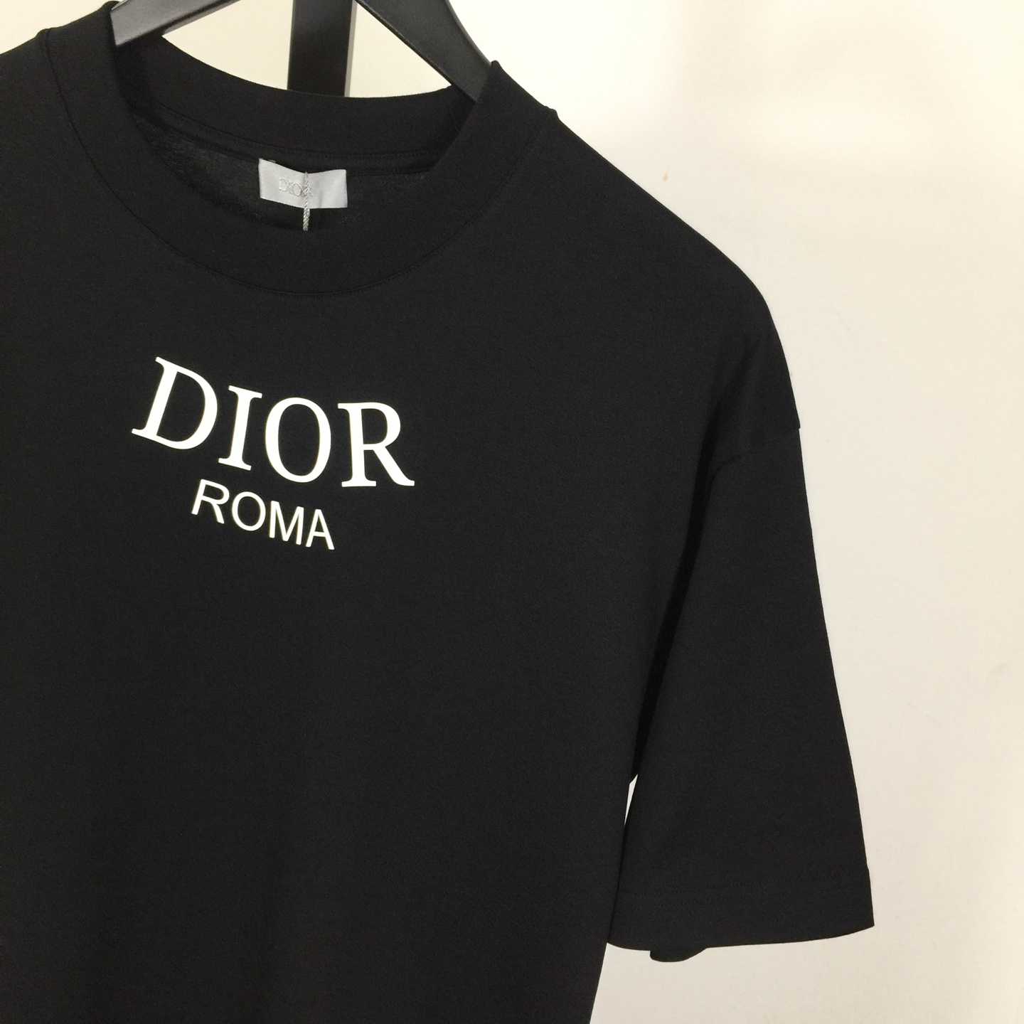 Dior Logo Cotton T-Shirt  - DopestKickz