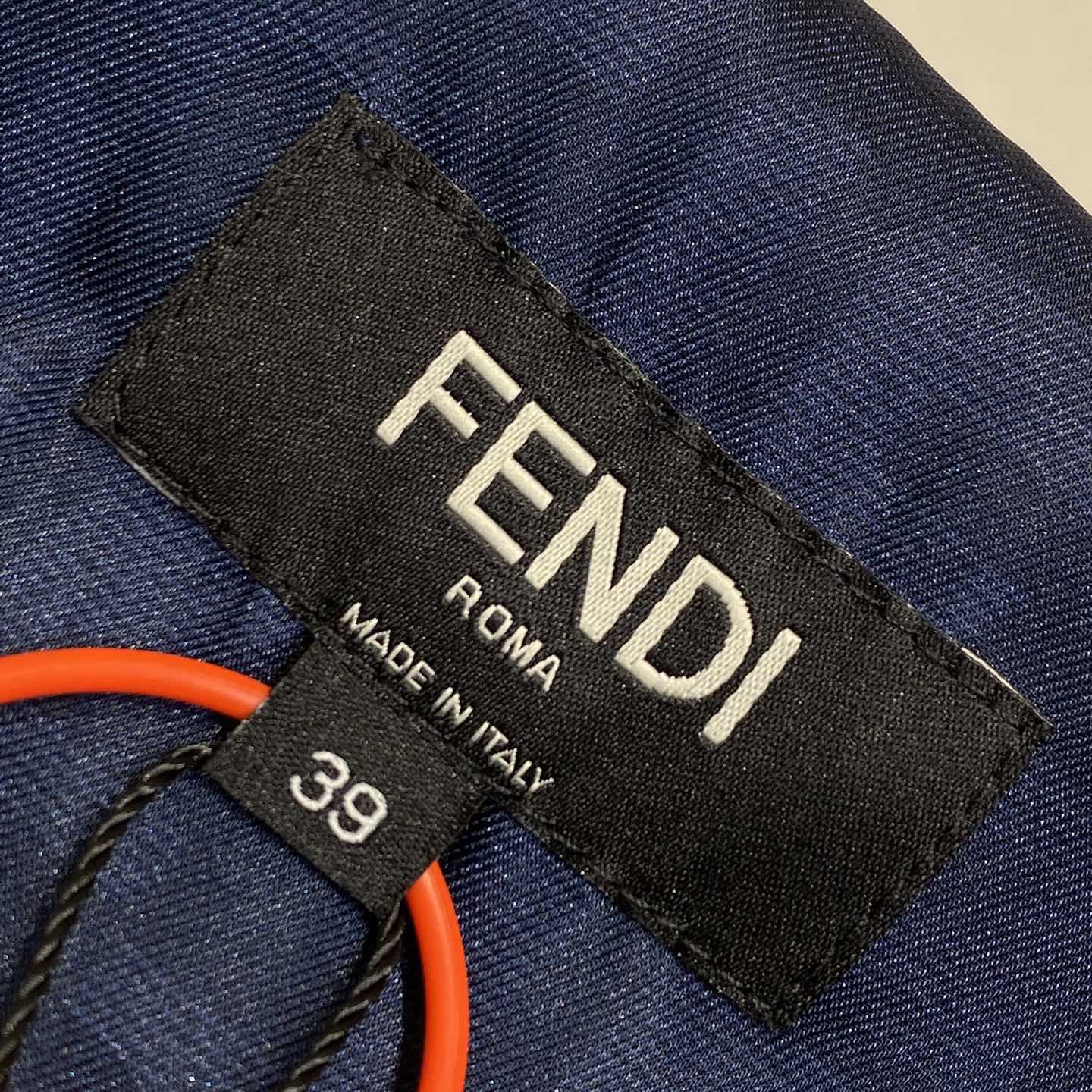 Fendi Allover Logo Printed Buttoned Shirt - DopestKickz