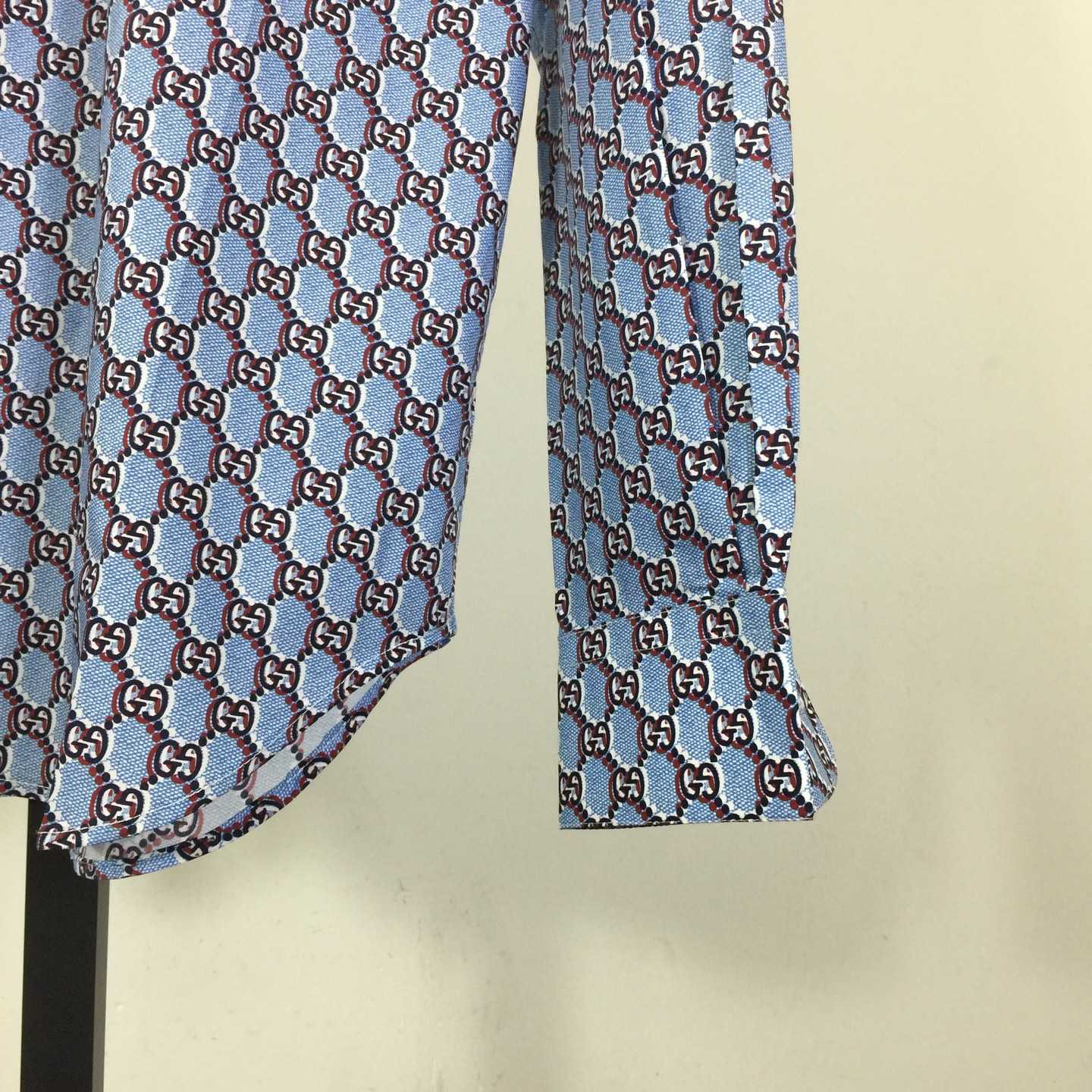 Gucci Printed Cotton Shirt  - DopestKickz