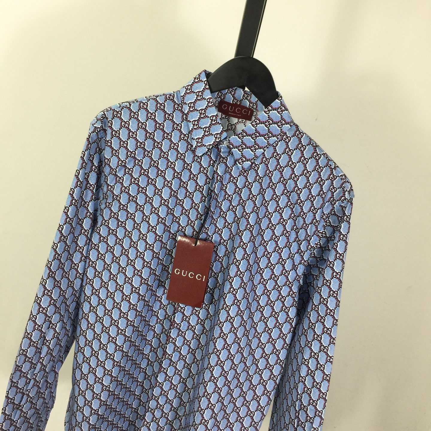 Gucci Printed Cotton Shirt  - DopestKickz