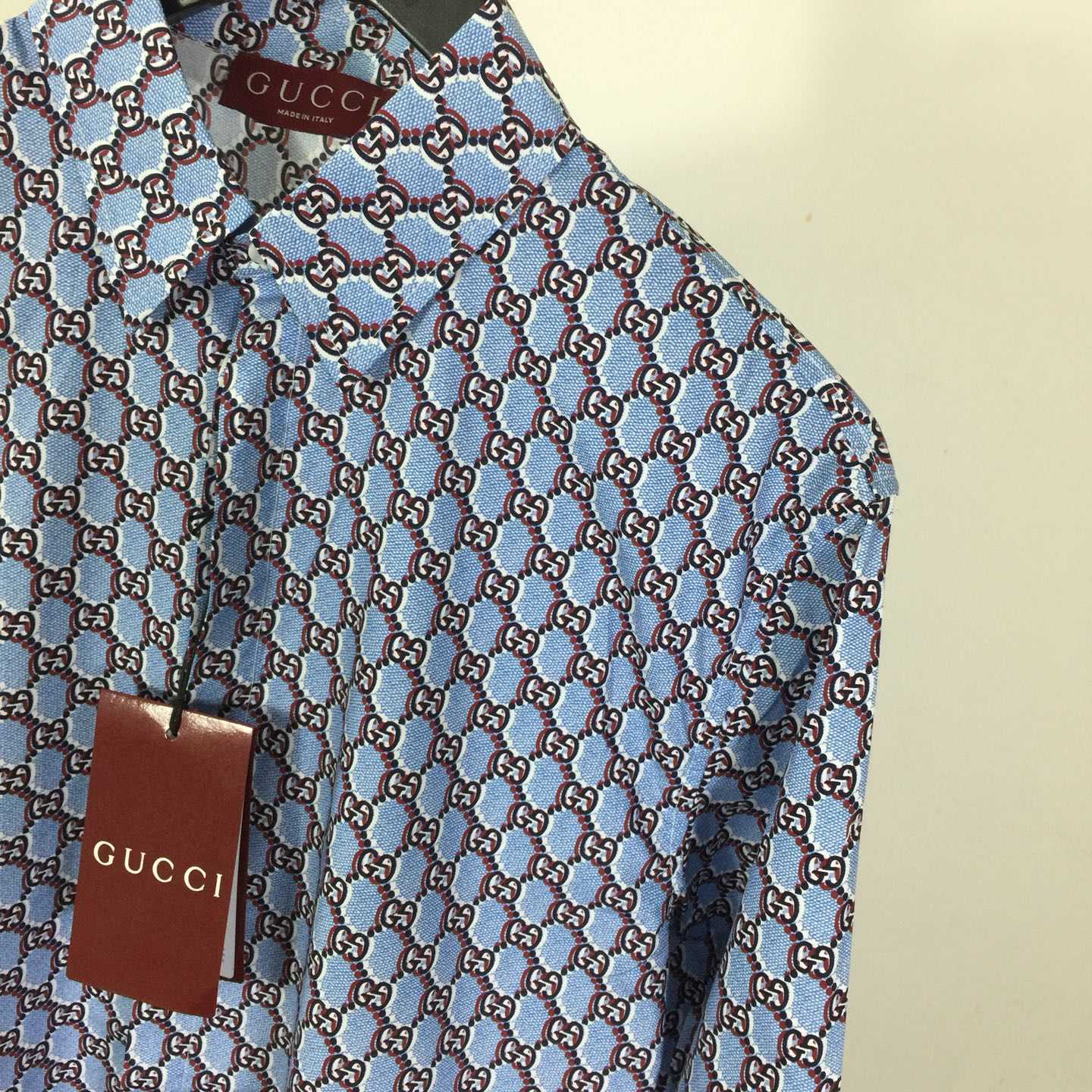 Gucci Printed Cotton Shirt  - DopestKickz