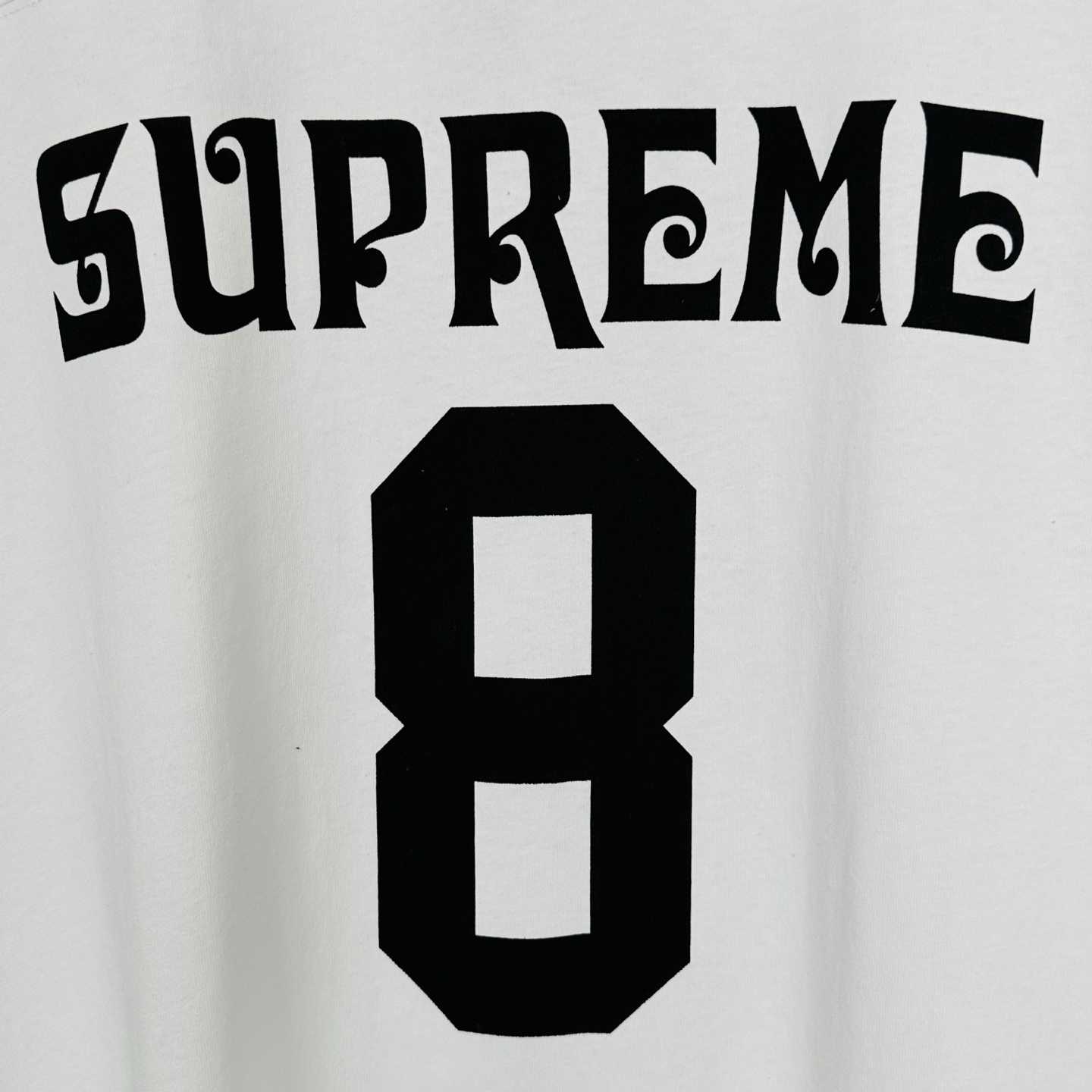 Supreme Affiliated L/S Football Top White - DopestKickz