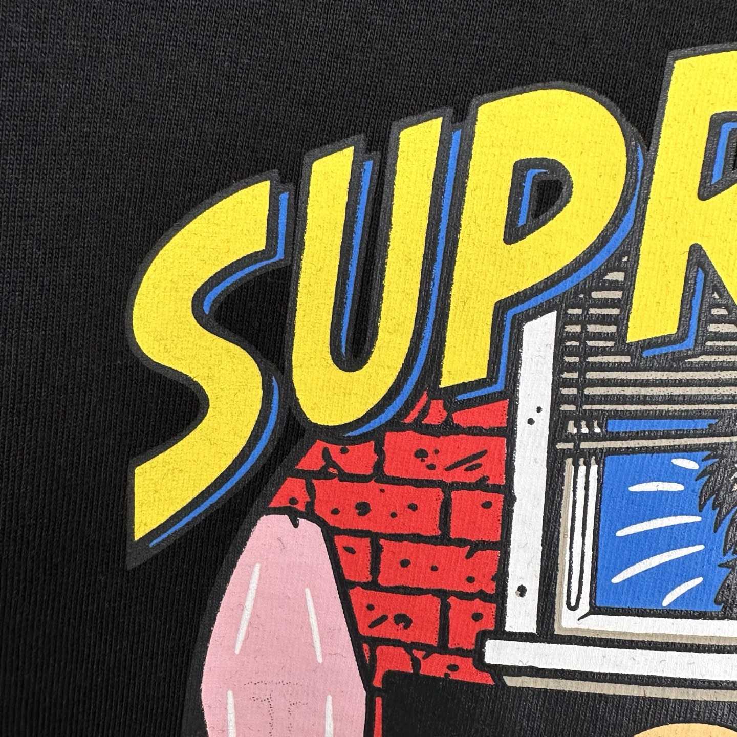 Supreme Bedroom Tee 'Black' - DopestKickz