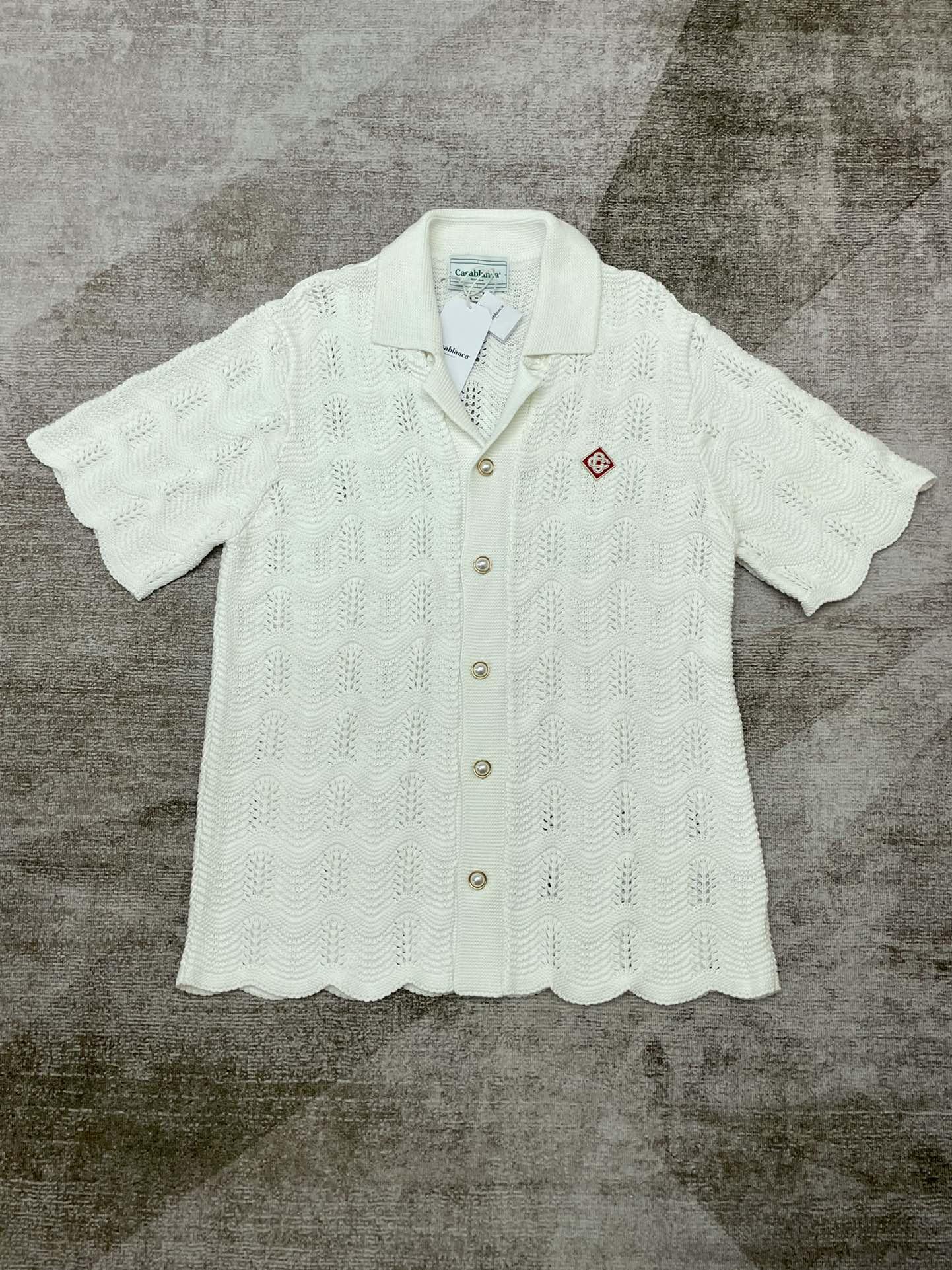 Casablanca Wave Shirt   D0033 - DopestKickz