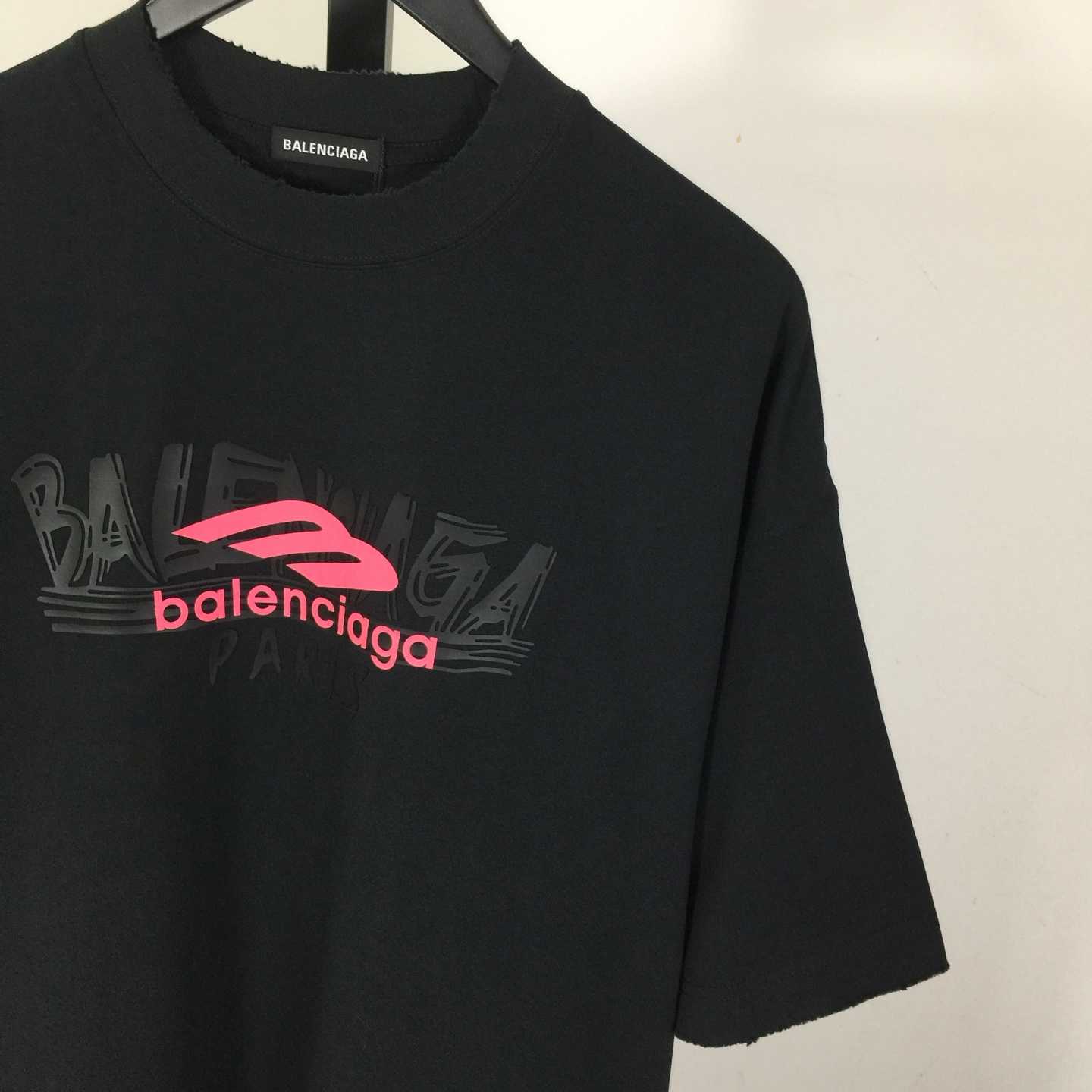 Balenciaga Cotton T-Shirt Medium Fit - DopestKickz