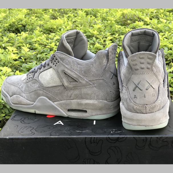 KAWS x Air Jordan 4 “Cool Grey”      - DopestKickz