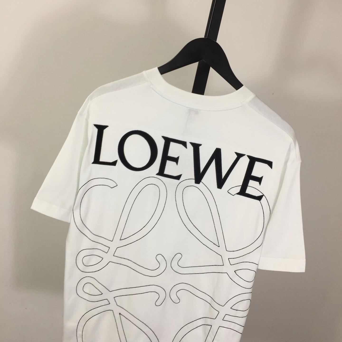 Loewe Loose Fit T-shirt In Cotton - DopestKickz