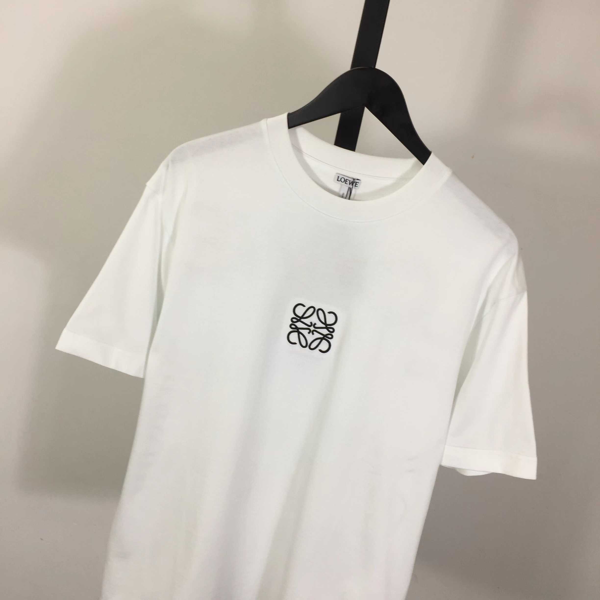 Loewe Loose Fit T-shirt In Cotton - DopestKickz
