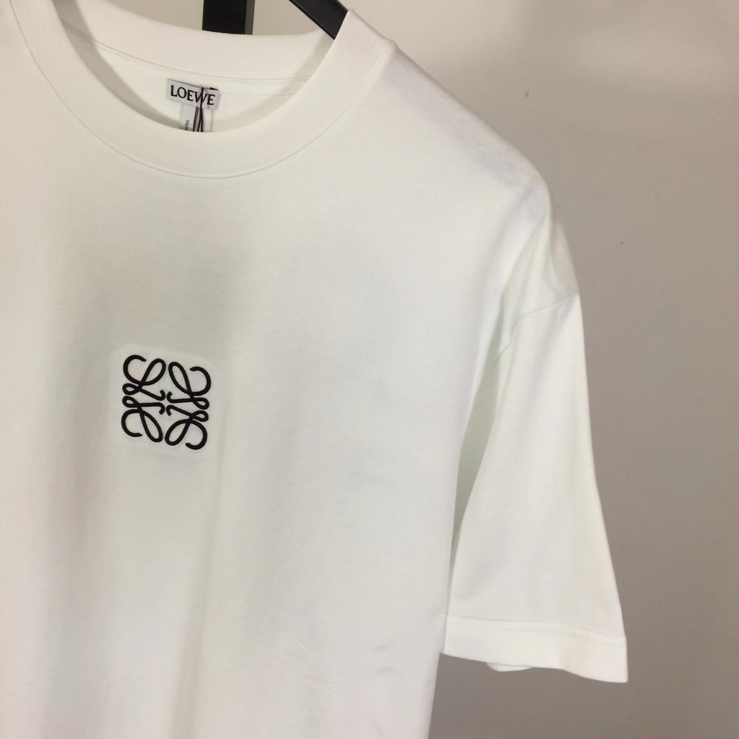 Loewe Loose Fit T-shirt In Cotton - DopestKickz