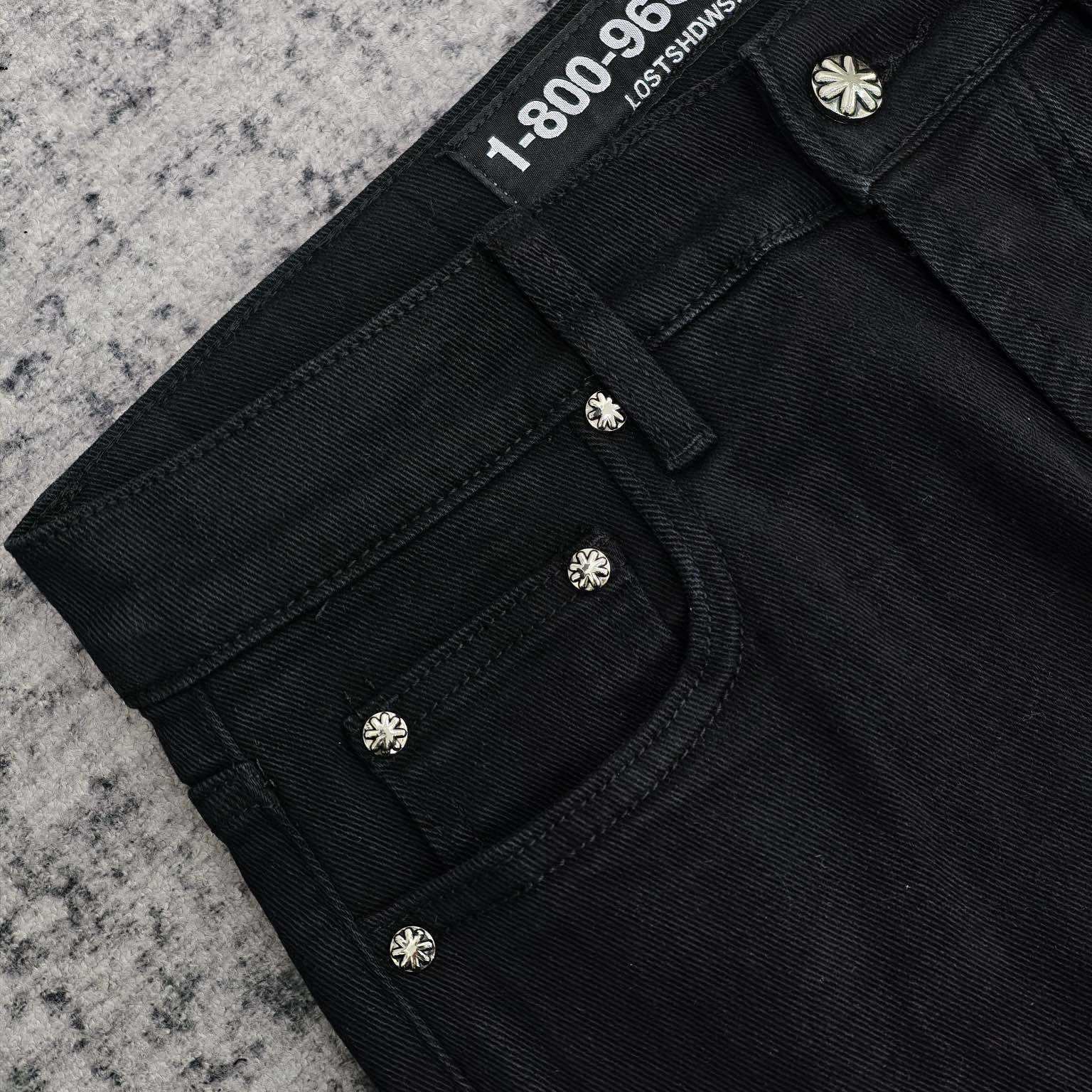 Lost Shadows  Red Waxed Denim   709 - DopestKickz