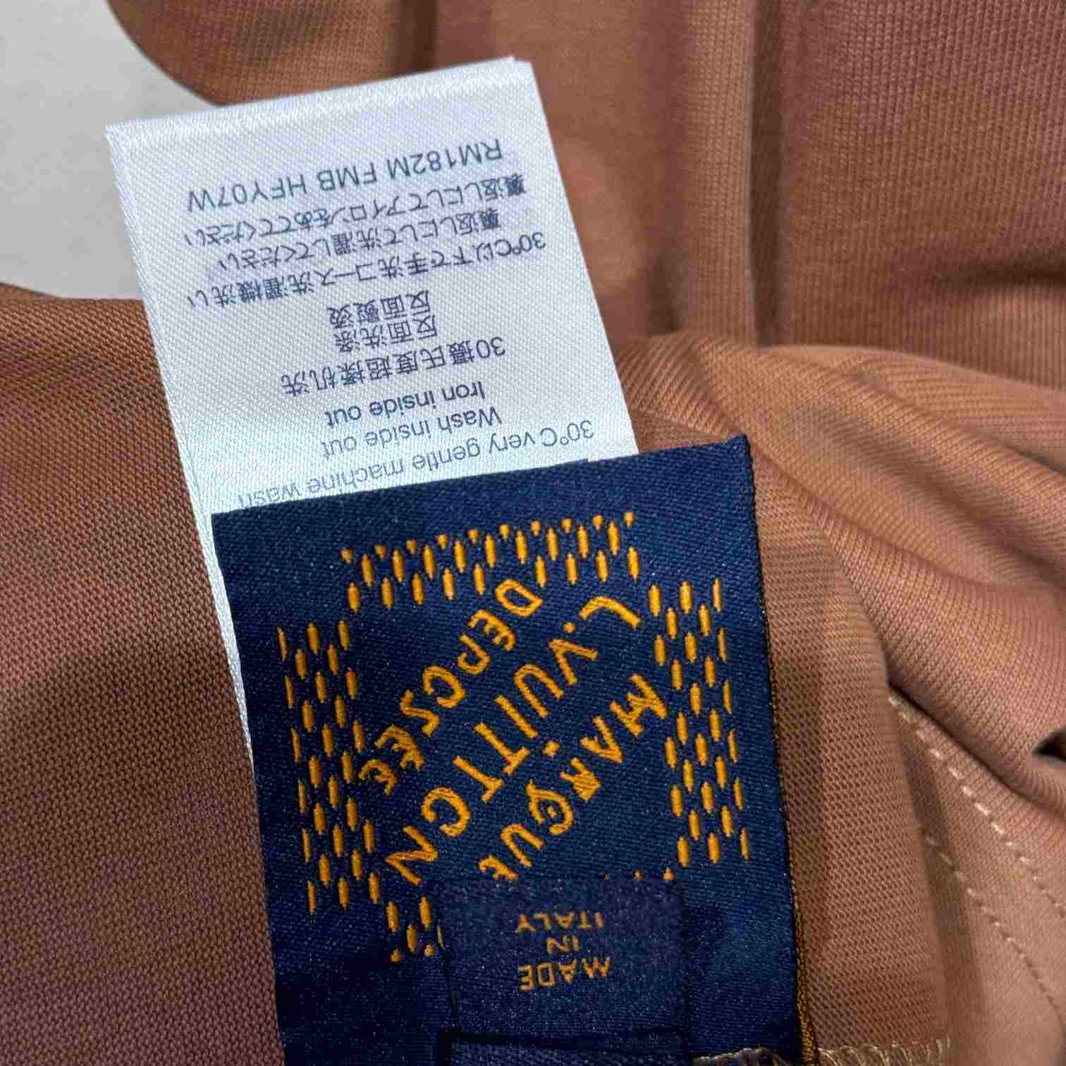 Louis Vuitton Short-Sleeved Cotton Crewneck    - DopestKickz