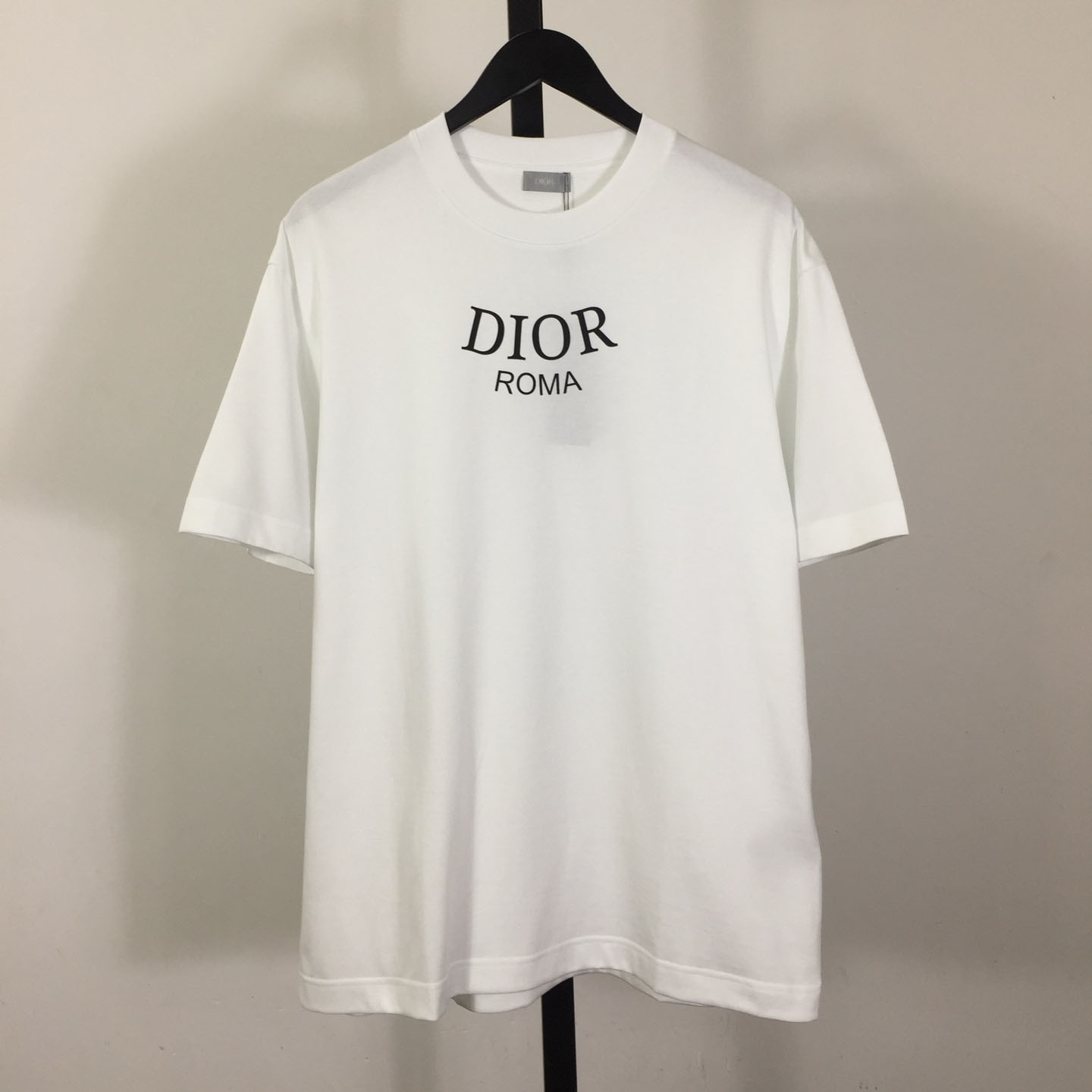 Dior Logo Cotton T-Shirt  - DopestKickz
