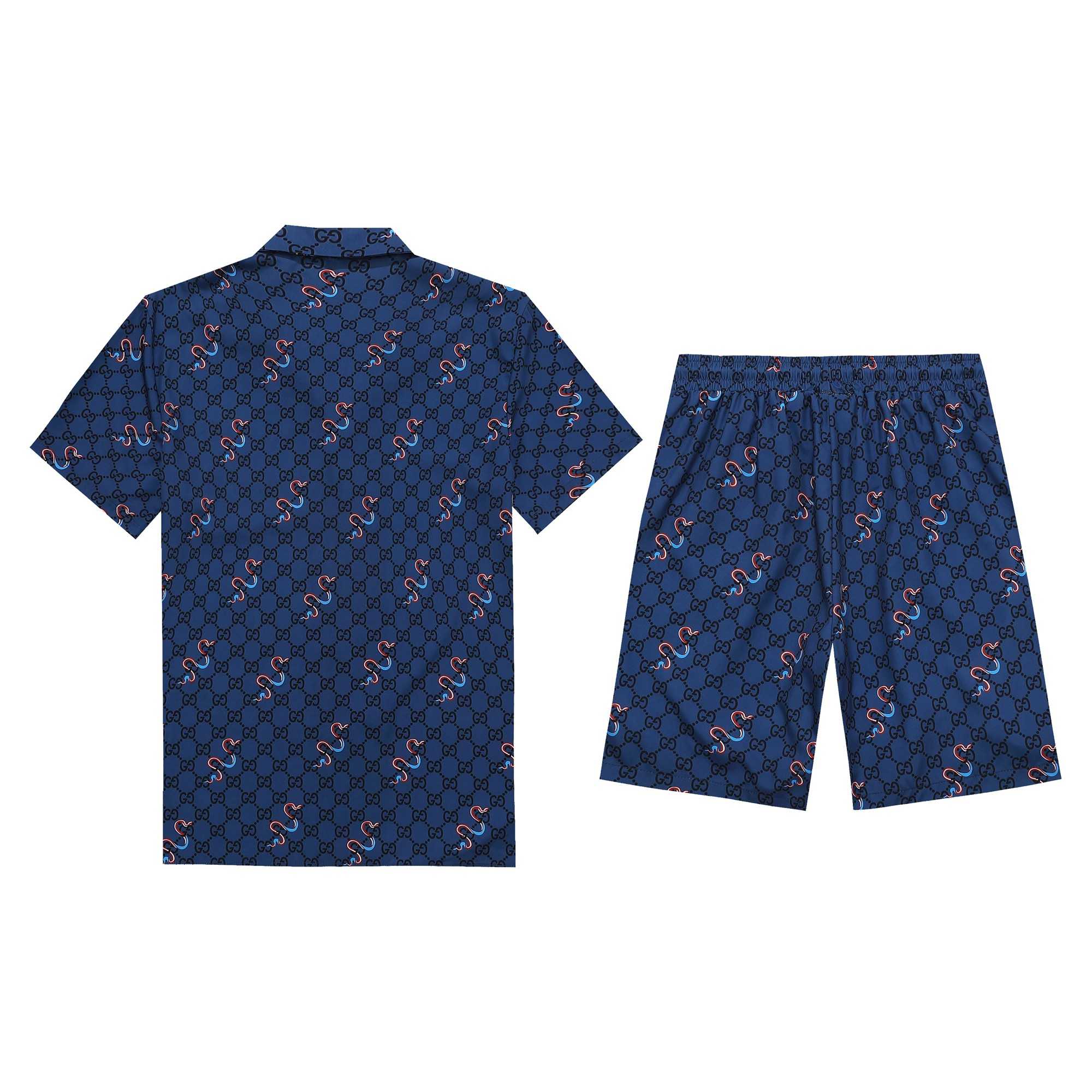 Gucci Silk Shirt And Short - DopestKickz