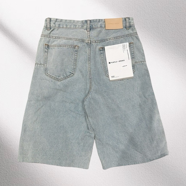 Purple-Brand Denim Shorts    6050 - DopestKickz