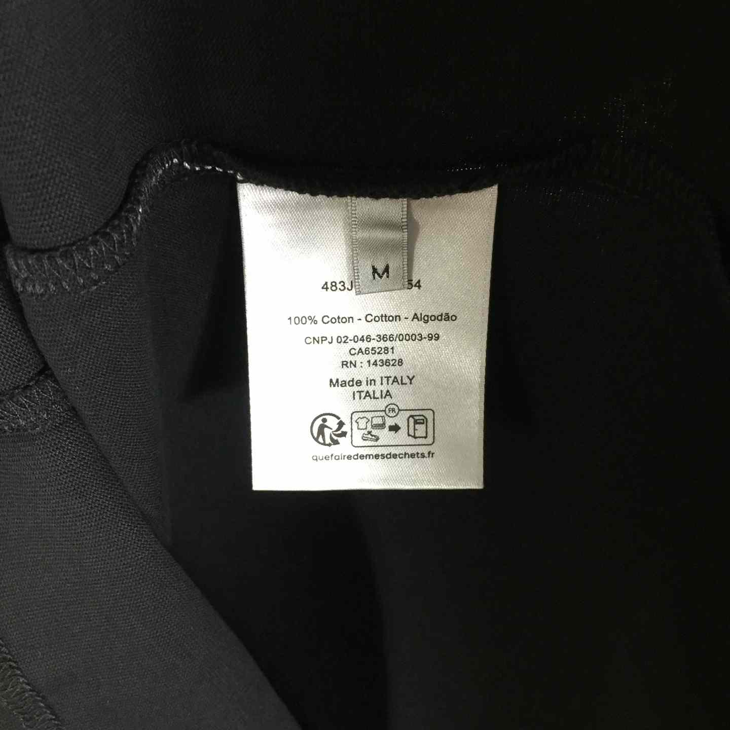 Dior Logo Cotton T-Shirt  - DopestKickz