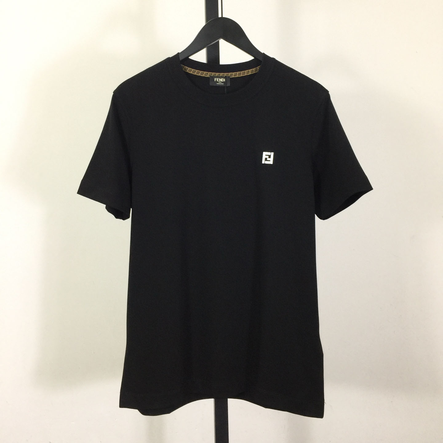 Fendi Cotton Jersey T-shirt With Embroidery - DopestKickz