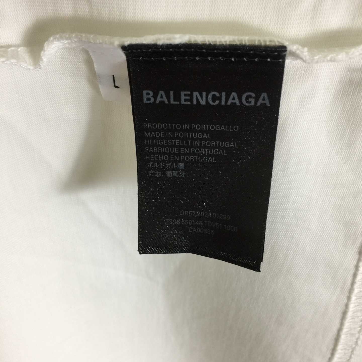 Balenciaga Cotton T-Shirt Medium Fit - DopestKickz