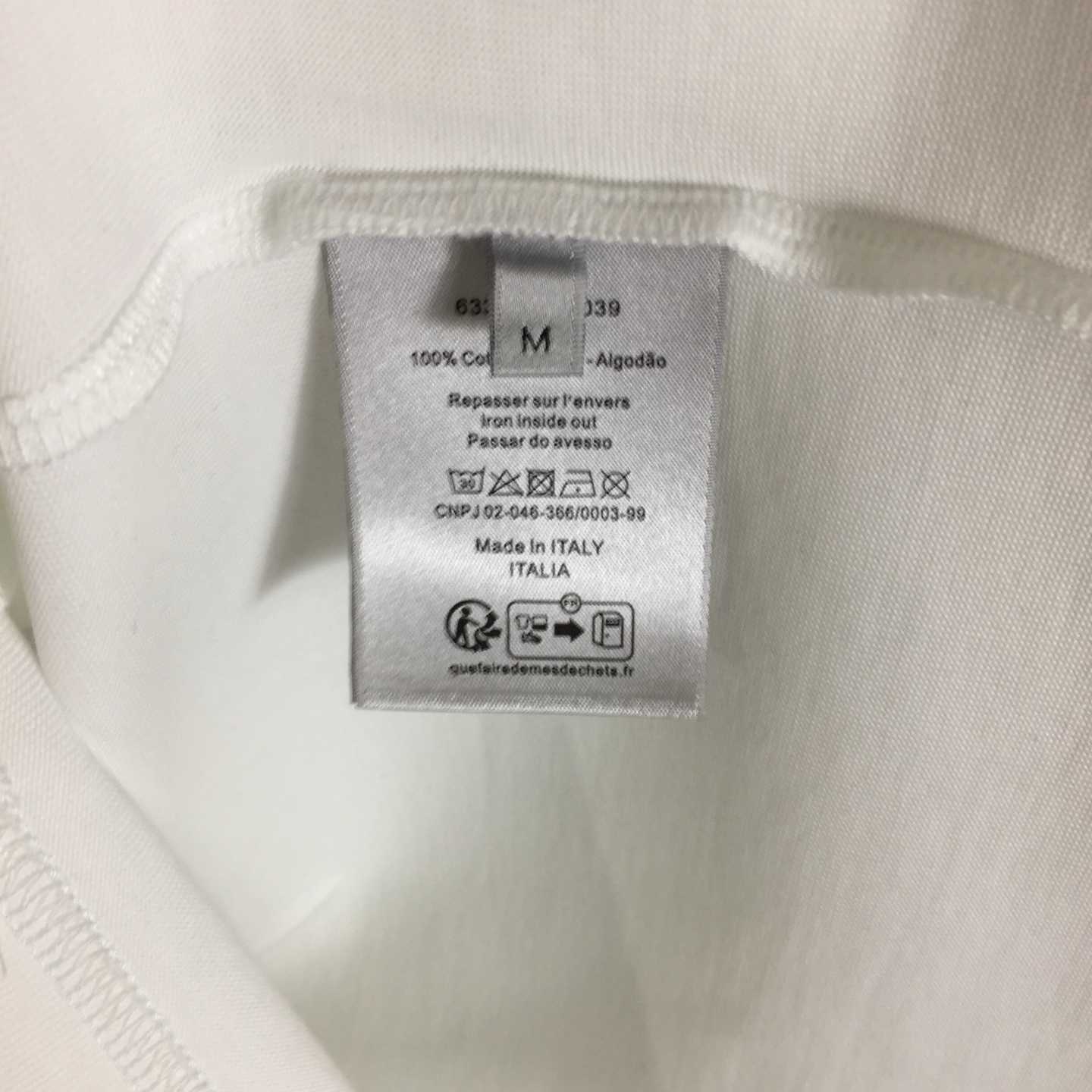 Dior Logo Cotton T-Shirt  - DopestKickz