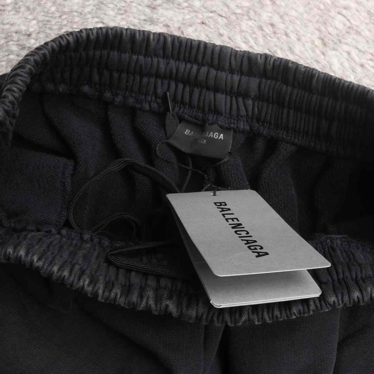 Balenciaga Burning Unity Arch Molleton Shorts  - DopestKickz