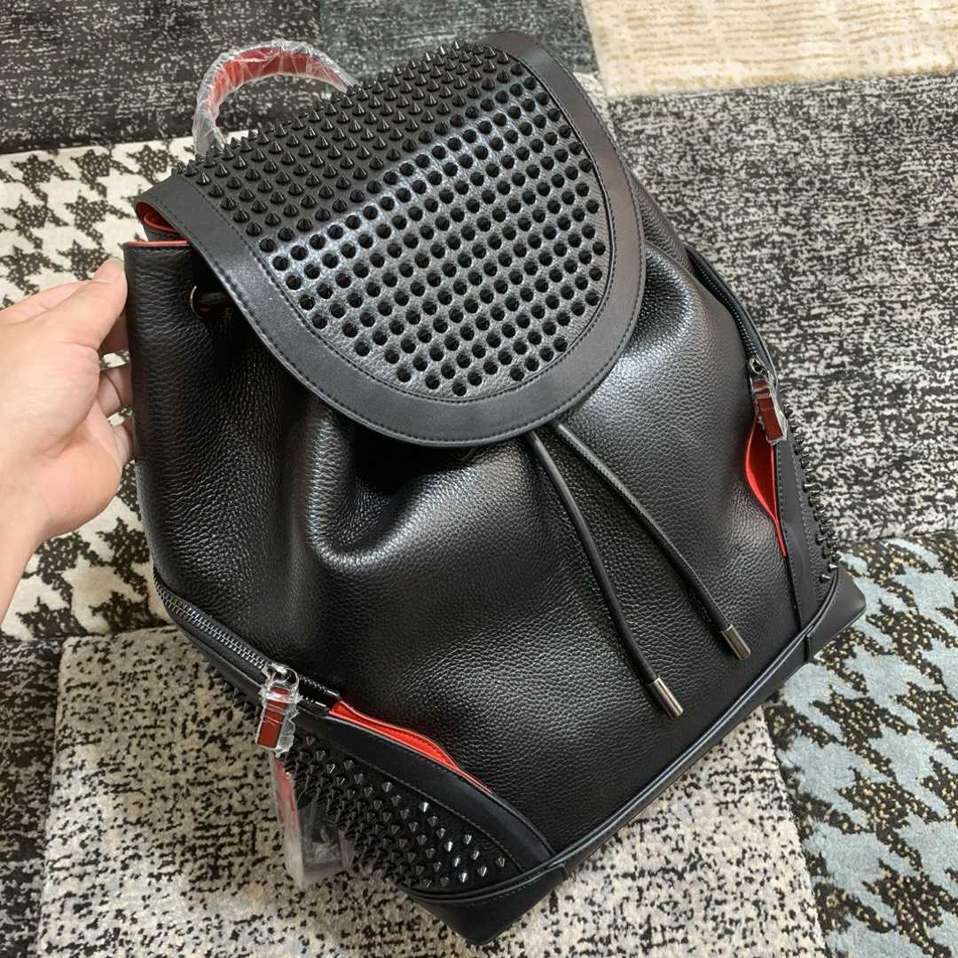 Christian Louboutin Black Backpack（Without a box） - DopestKickz
