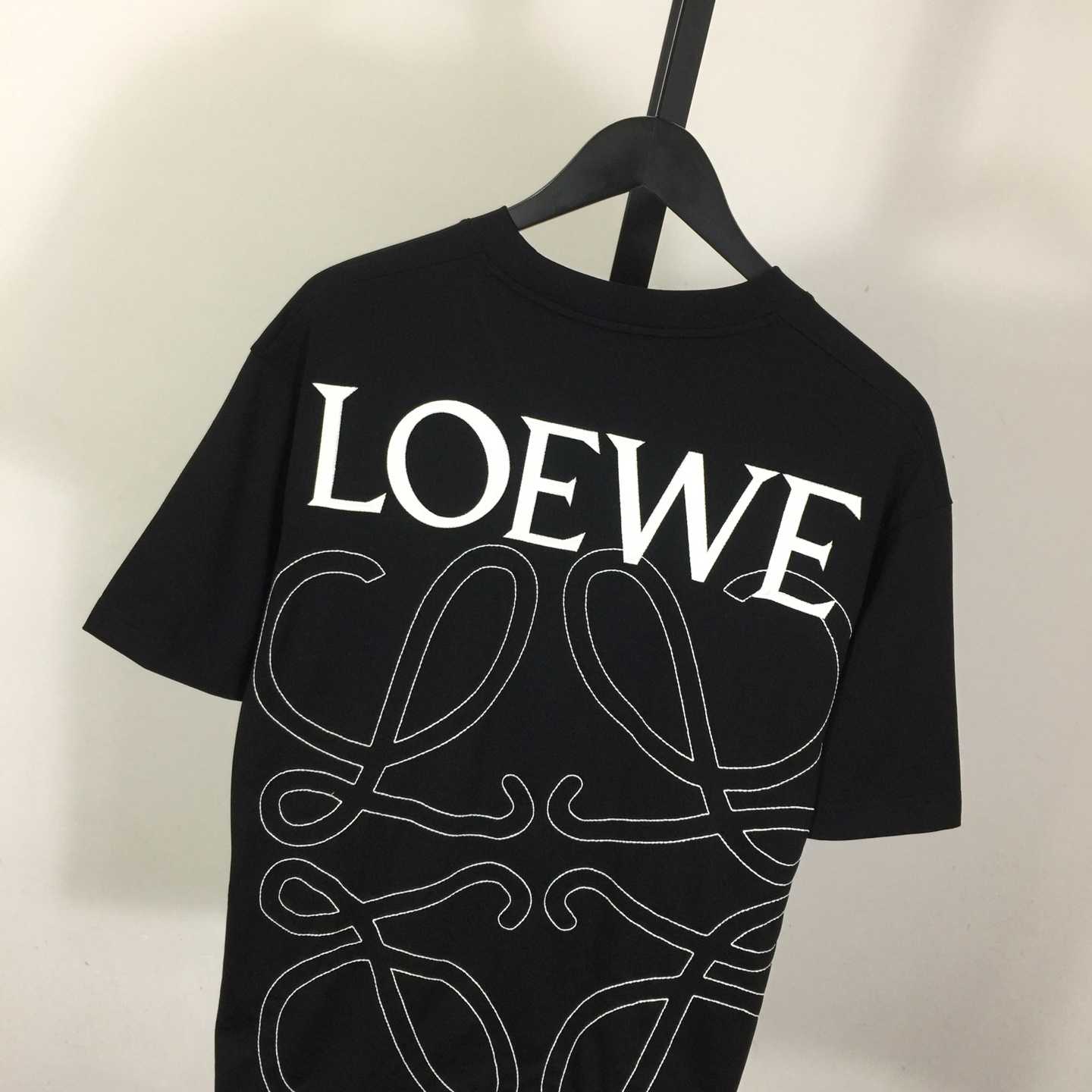 Loewe Loose Fit T-shirt In Cotton - DopestKickz