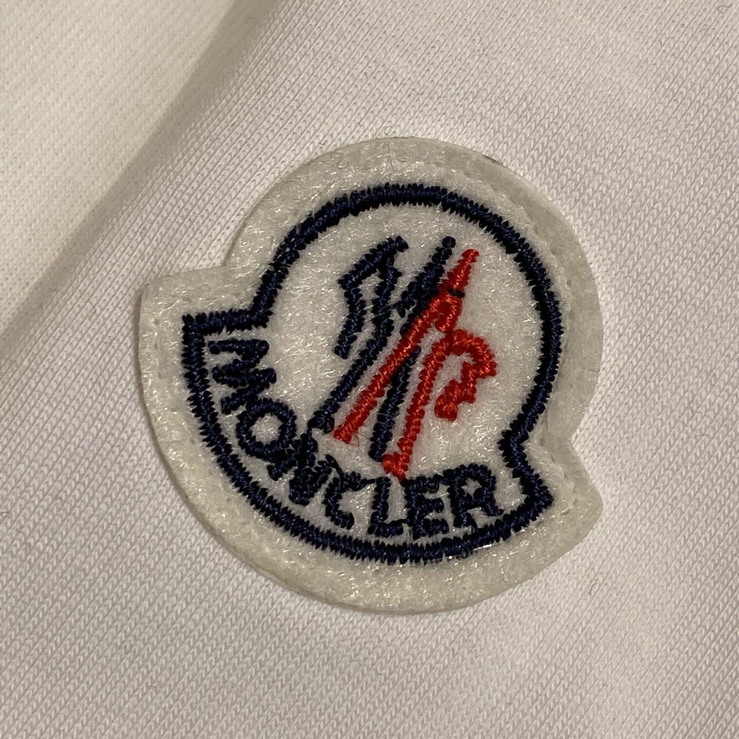 Moncler Embroidered Varsity Logo Cotton T-shirt - DopestKickz