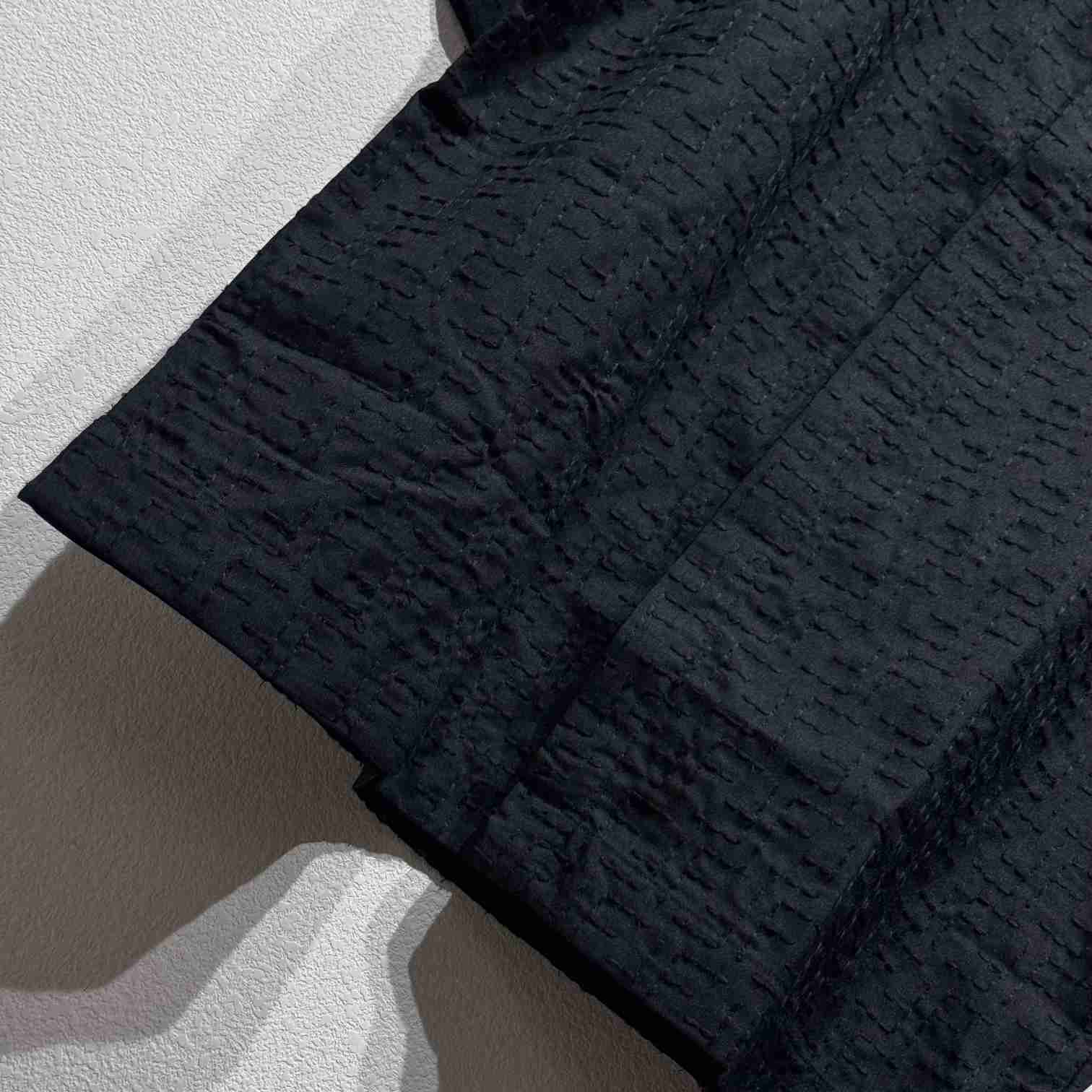 Fendi Black Linen FF Jacquard Shirt - DopestKickz
