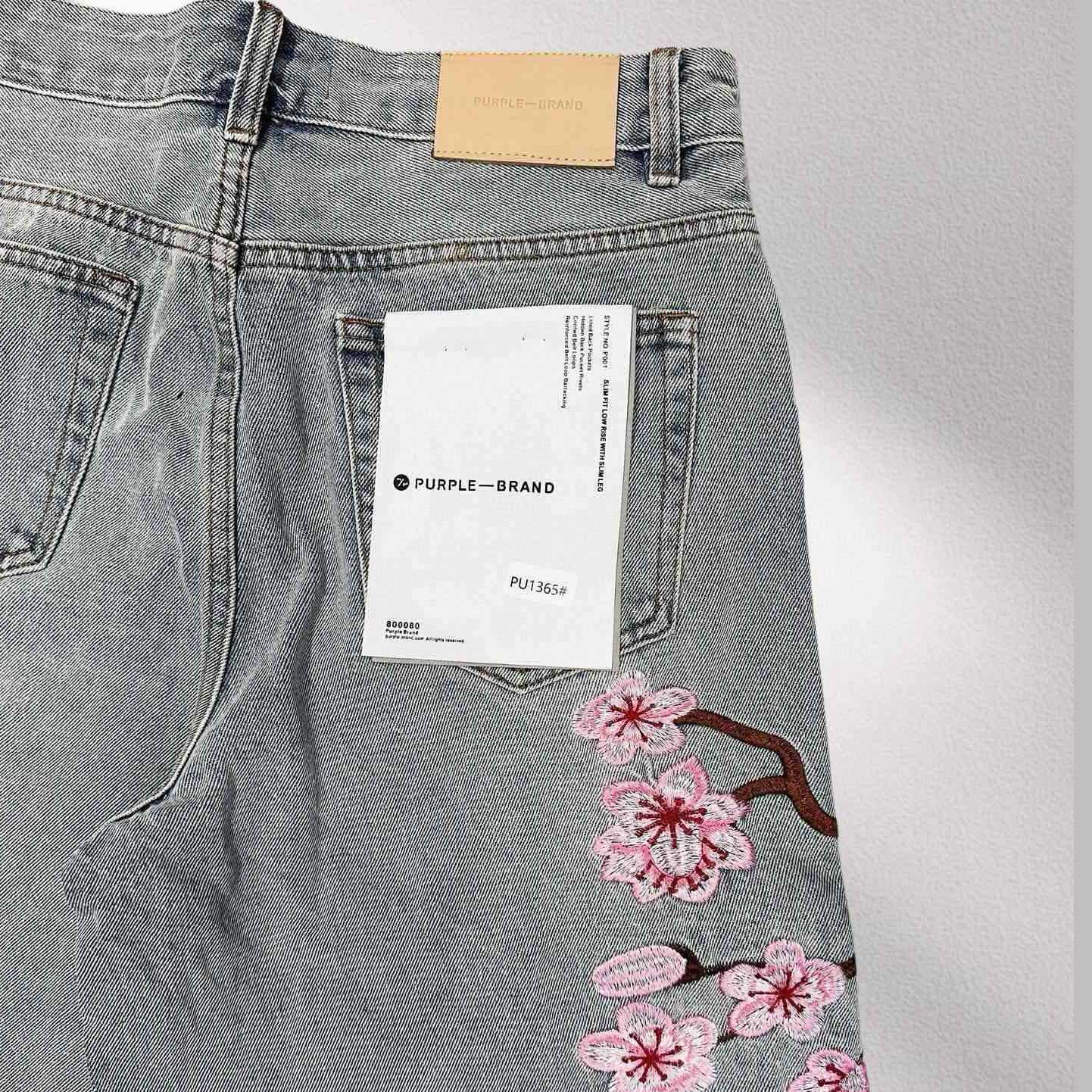 Purple-Brand Denim Shorts    1365 - DopestKickz