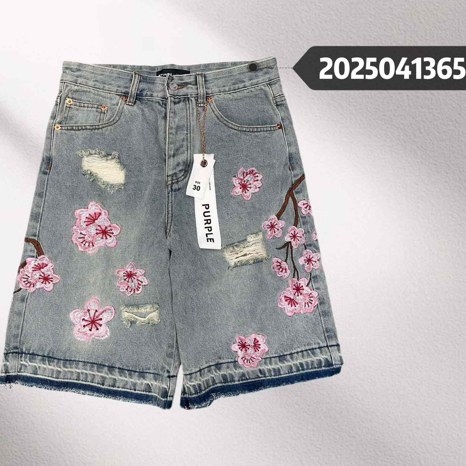 Purple-Brand Denim Shorts    1365 - DopestKickz