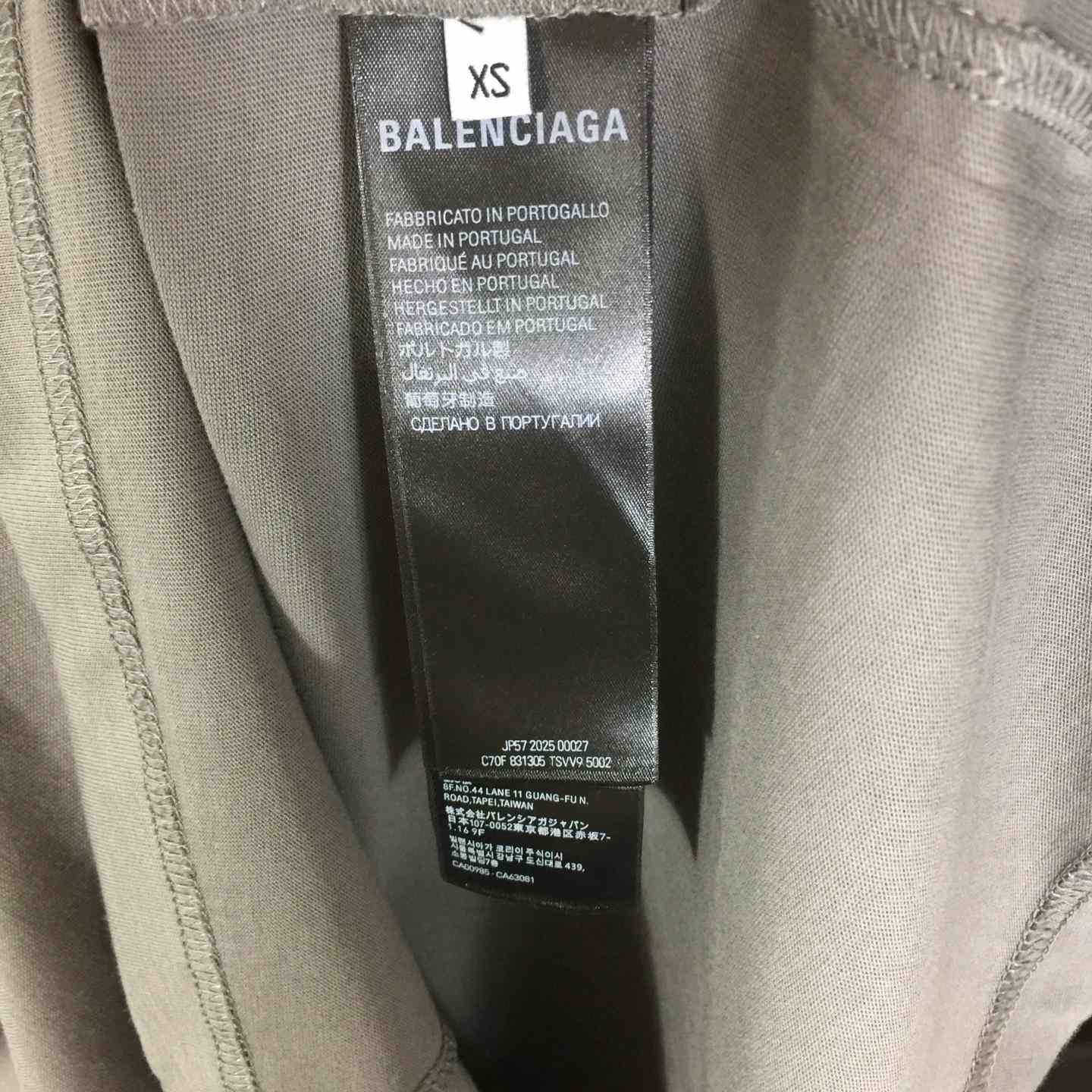 Balenciaga New Balenciaga Back T-Shirt Medium Fit - DopestKickz