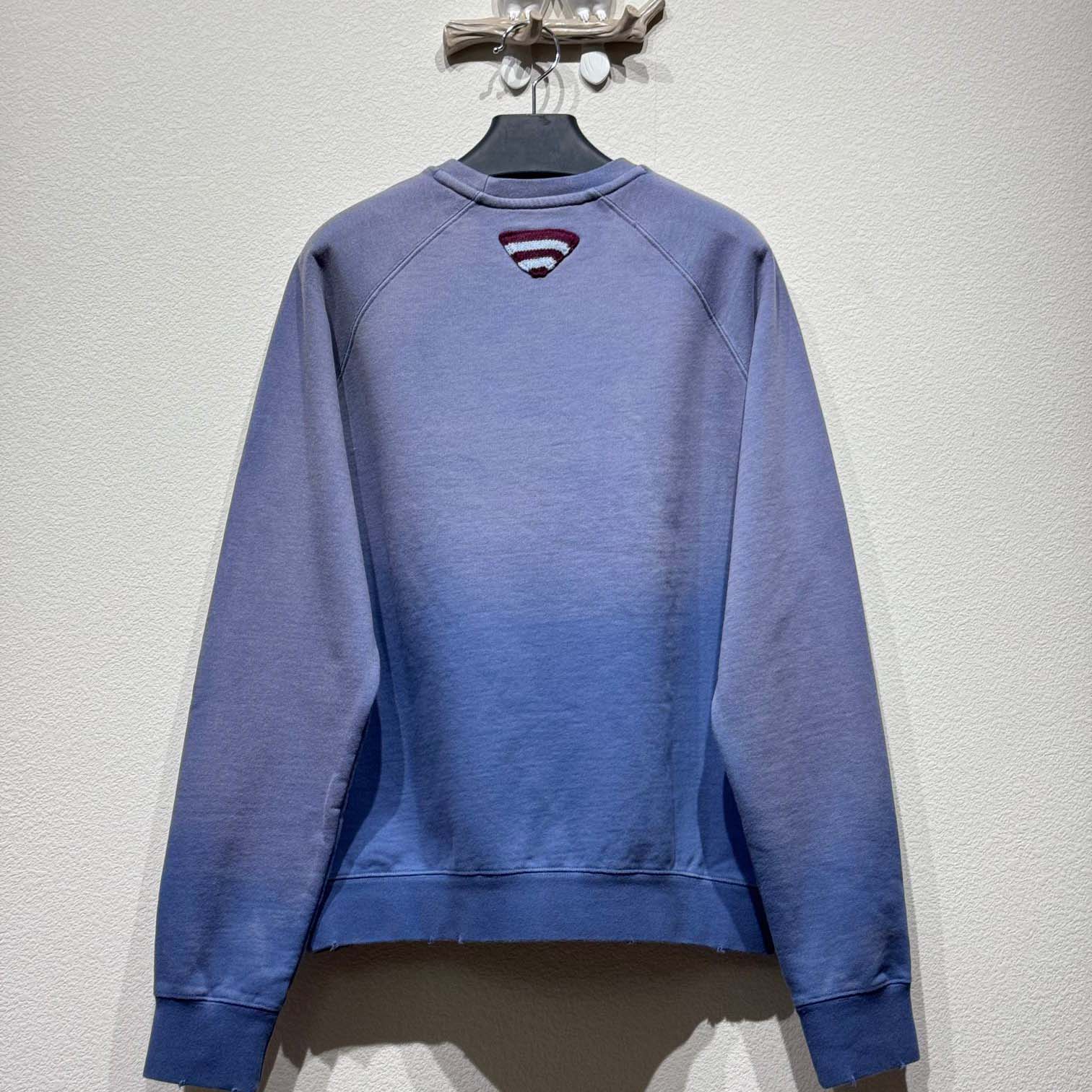 Prada Cotton Fleece Sweatshirt - DopestKickz